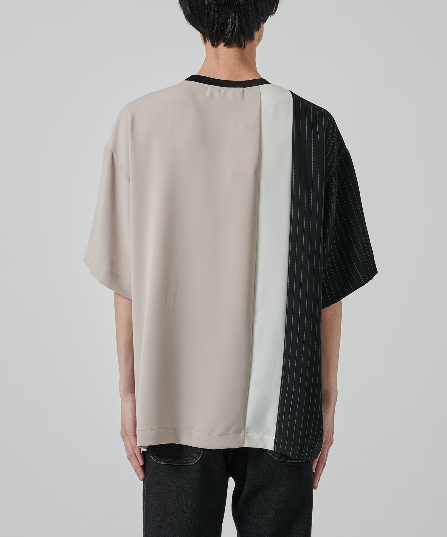 Double Satin Bi Color Pullover CULLNI