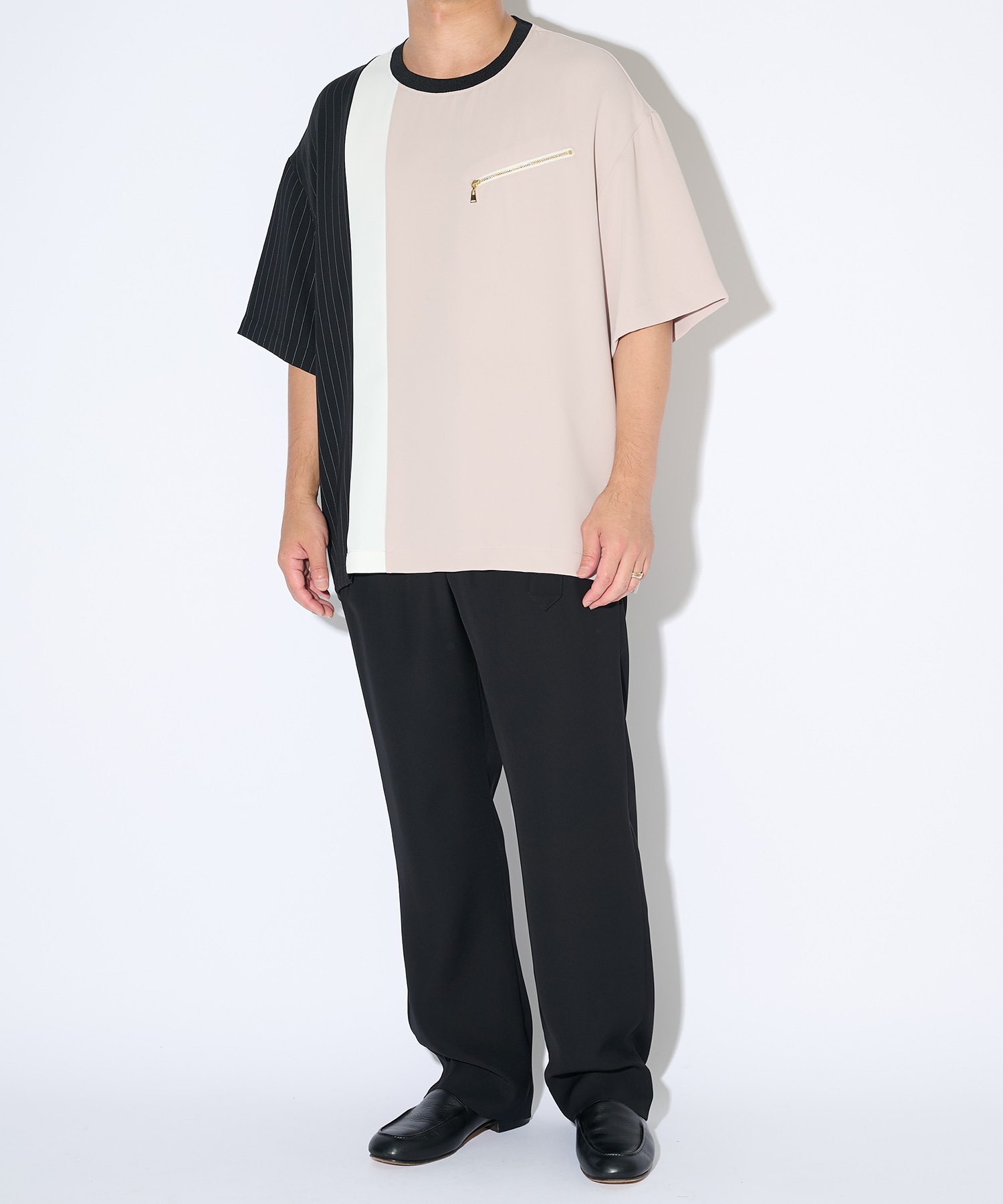 Double Satin Bi Color Pullover CULLNI