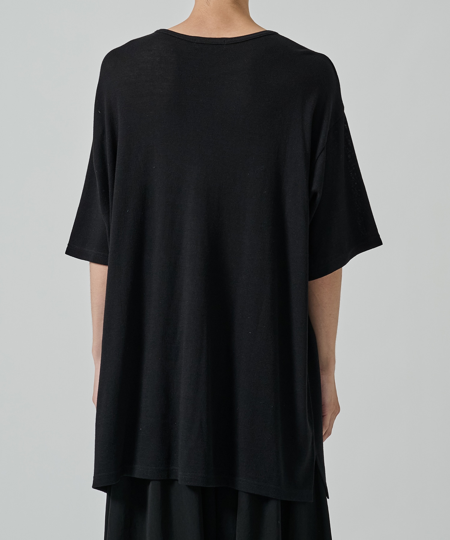 綿アンゴラ胸ポケットT Yohji Yamamoto