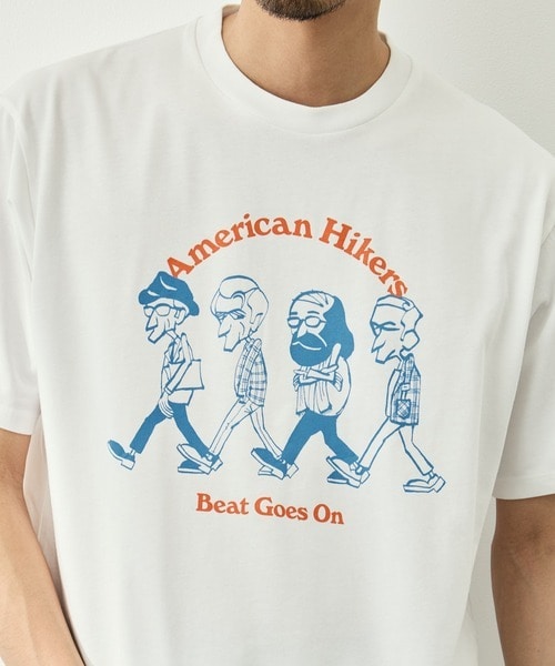 MASATO MAEKAWA - AMERICAN HIKERS  S/S TEE loosejoints