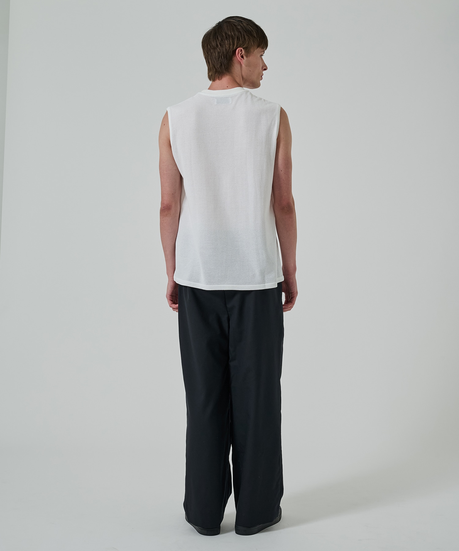 オーガニックコットンメッシュ / メッシュスリーブレスTEE MARKAWARE/marka