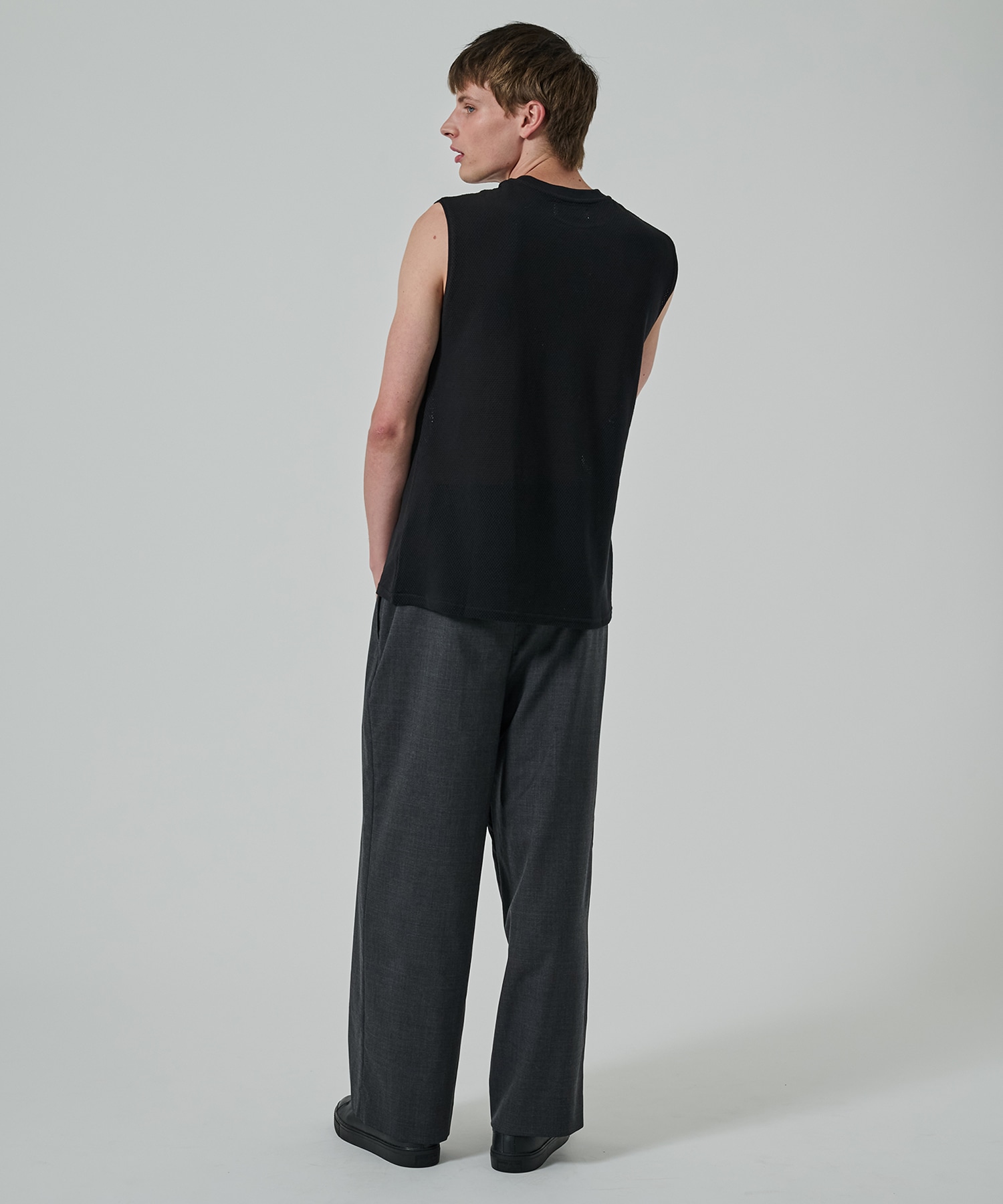 MESH SLEEVELESS TEE MARKAWARE/marka