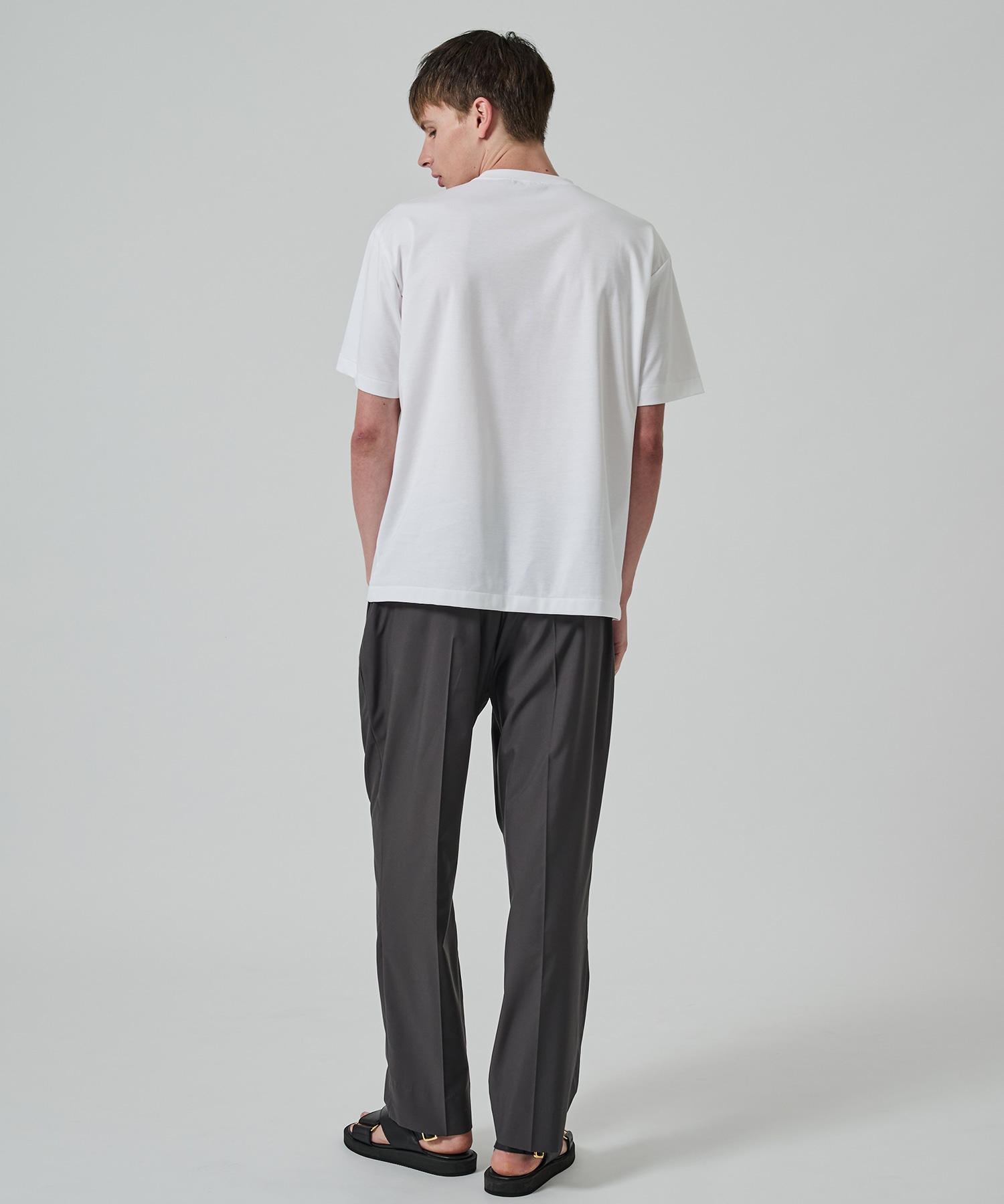 アイスワイドテーパードパンツ STUDIOUS