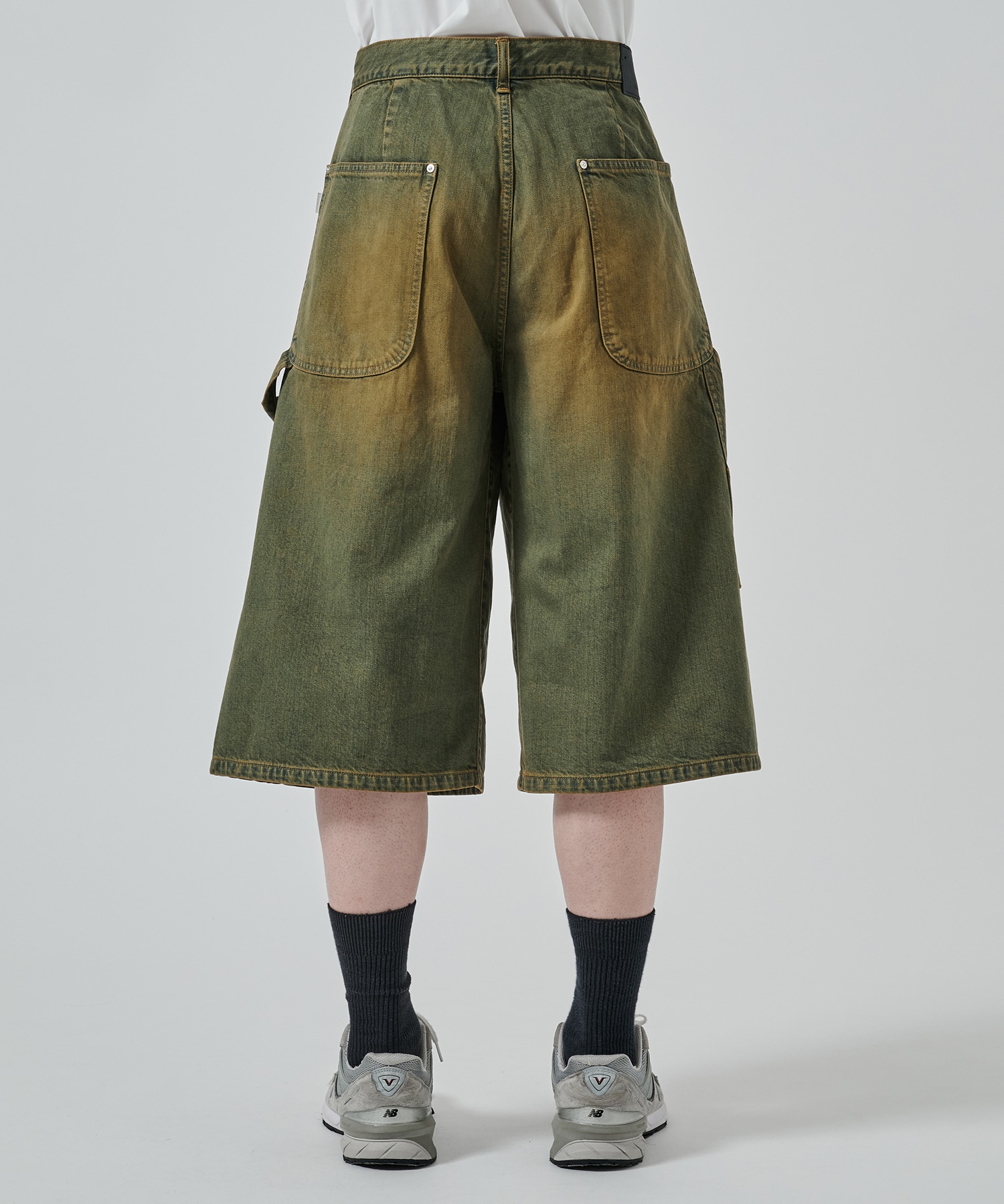 〈別注〉 DOUBLE KNEE DENIM SHORTS JieDa