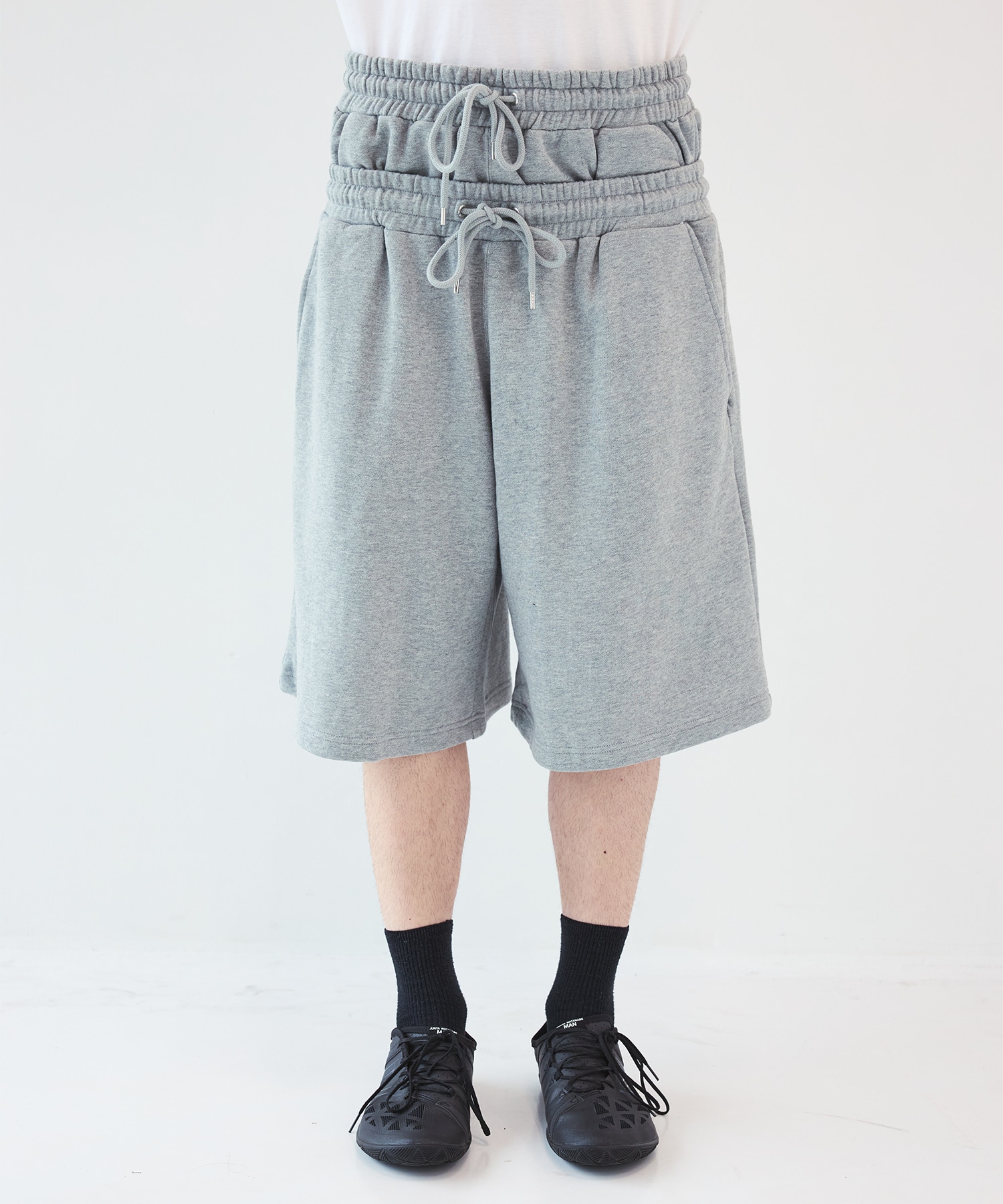 別注SWEAT TUCKED SHORTS JOHN LAWRENCE SULLIVAN