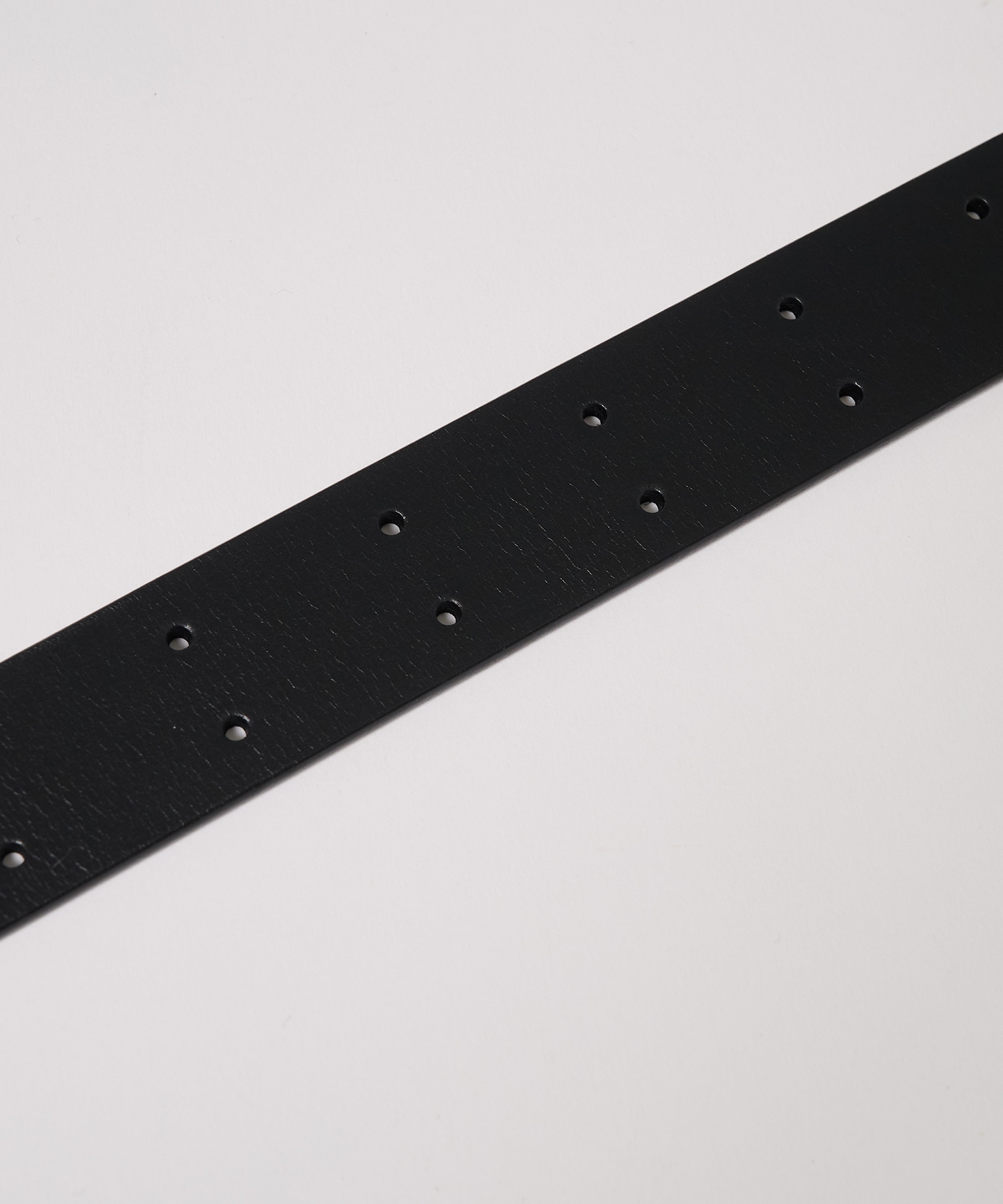 LEATHER DOUBLE PRONG BELT STUDIOUS