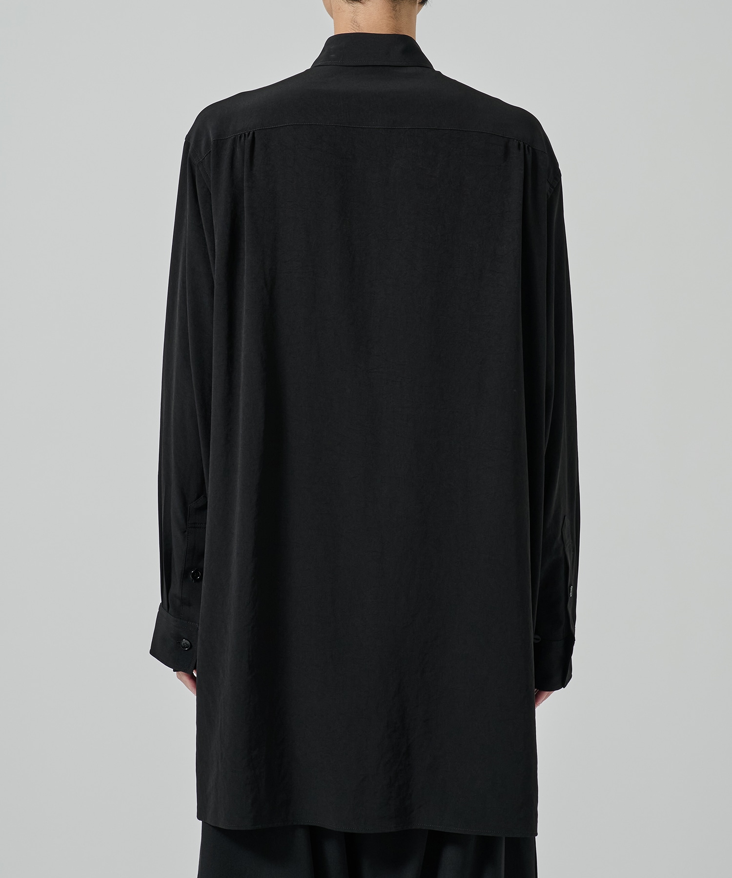 CREPE DE CHINE CHANPA SHIRT GroundY