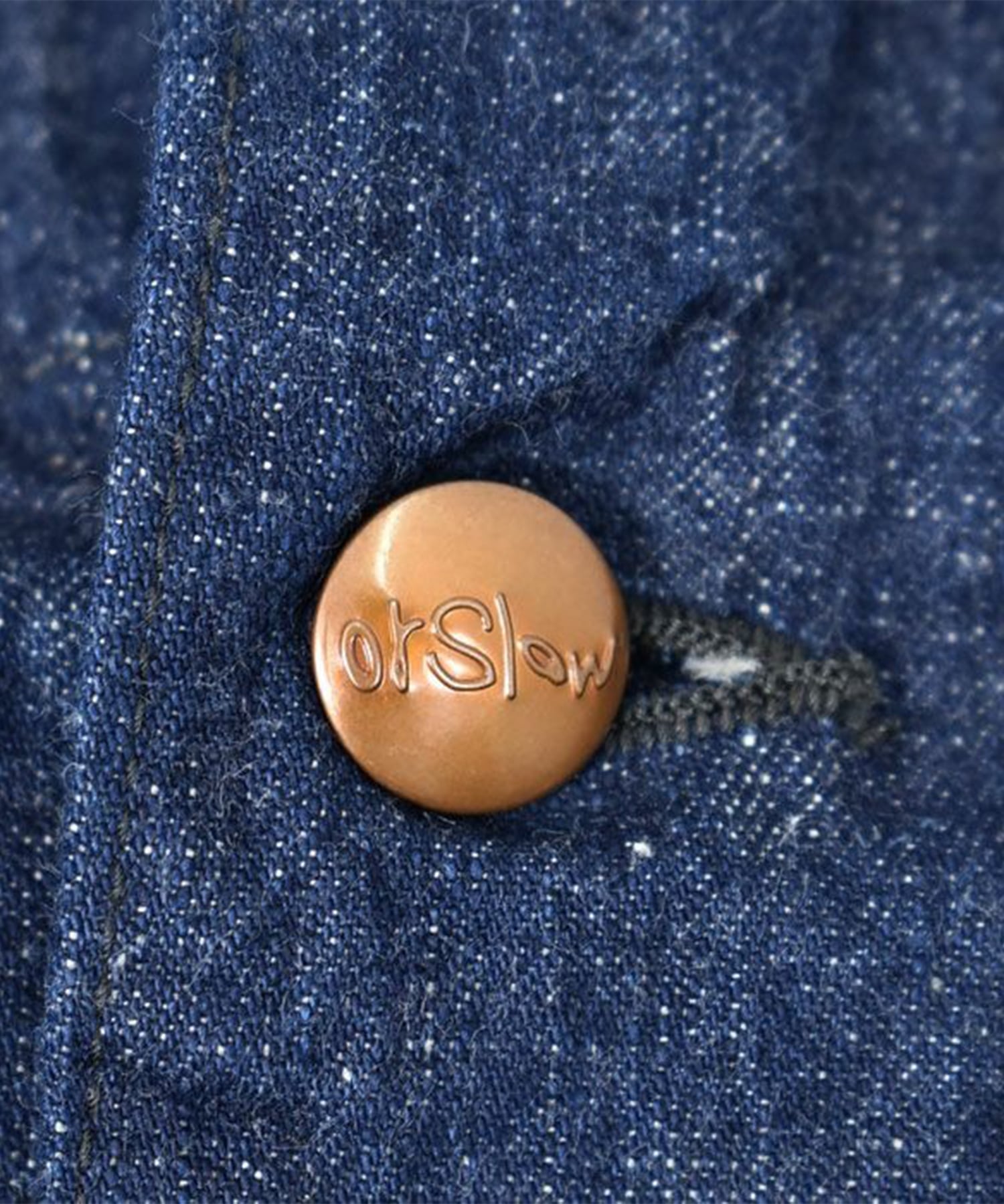 RELAX FIT CHAMBRAY WORK SHIRT orSlow
