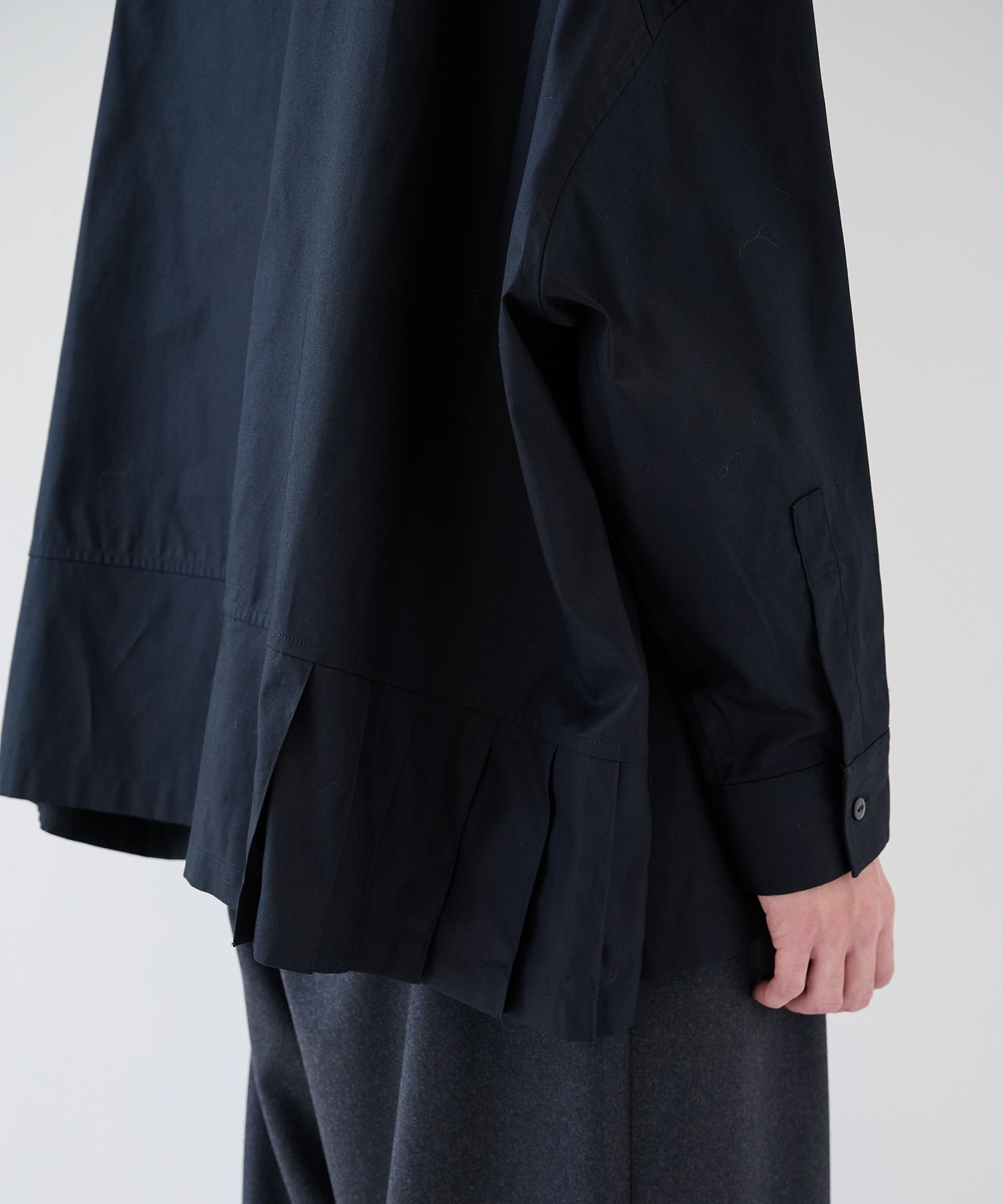 アシンメトリービッグシャツ SHAREEF