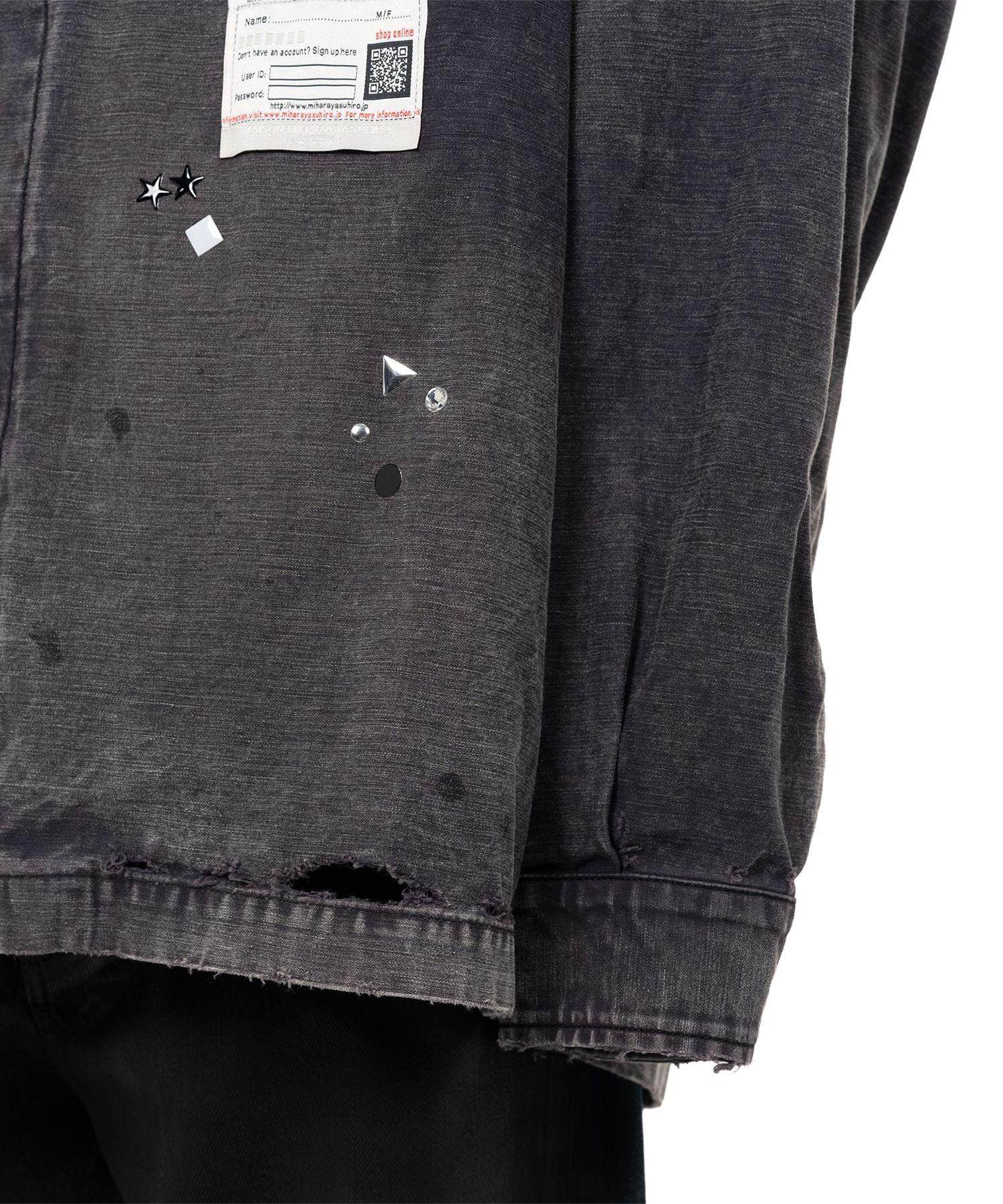 EMBELLISHED MILITARY SHIRTS Maison MIHARA YASUHIRO