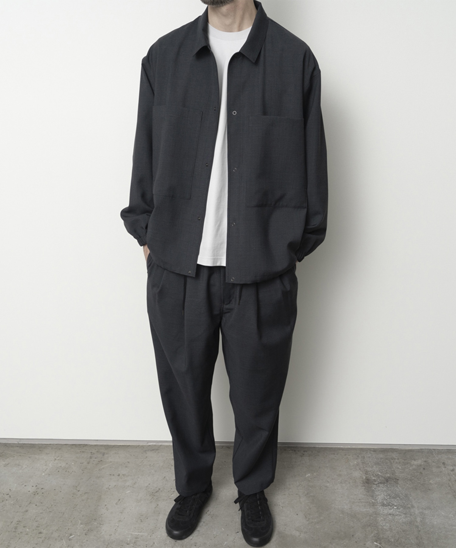 Double pocket shirt jacket STILL BY HAND