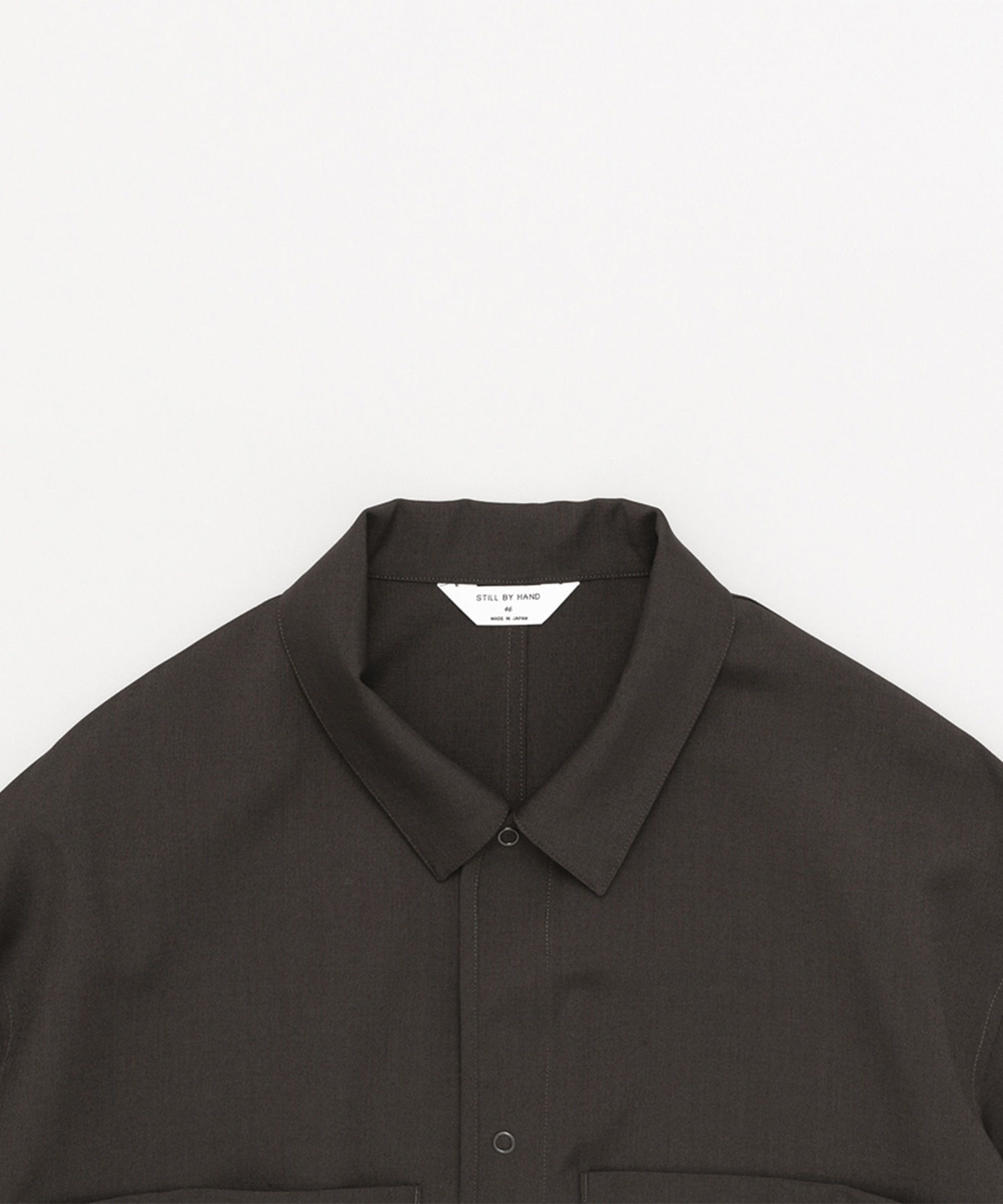 Double pocket shirt jacket STILL BY HAND