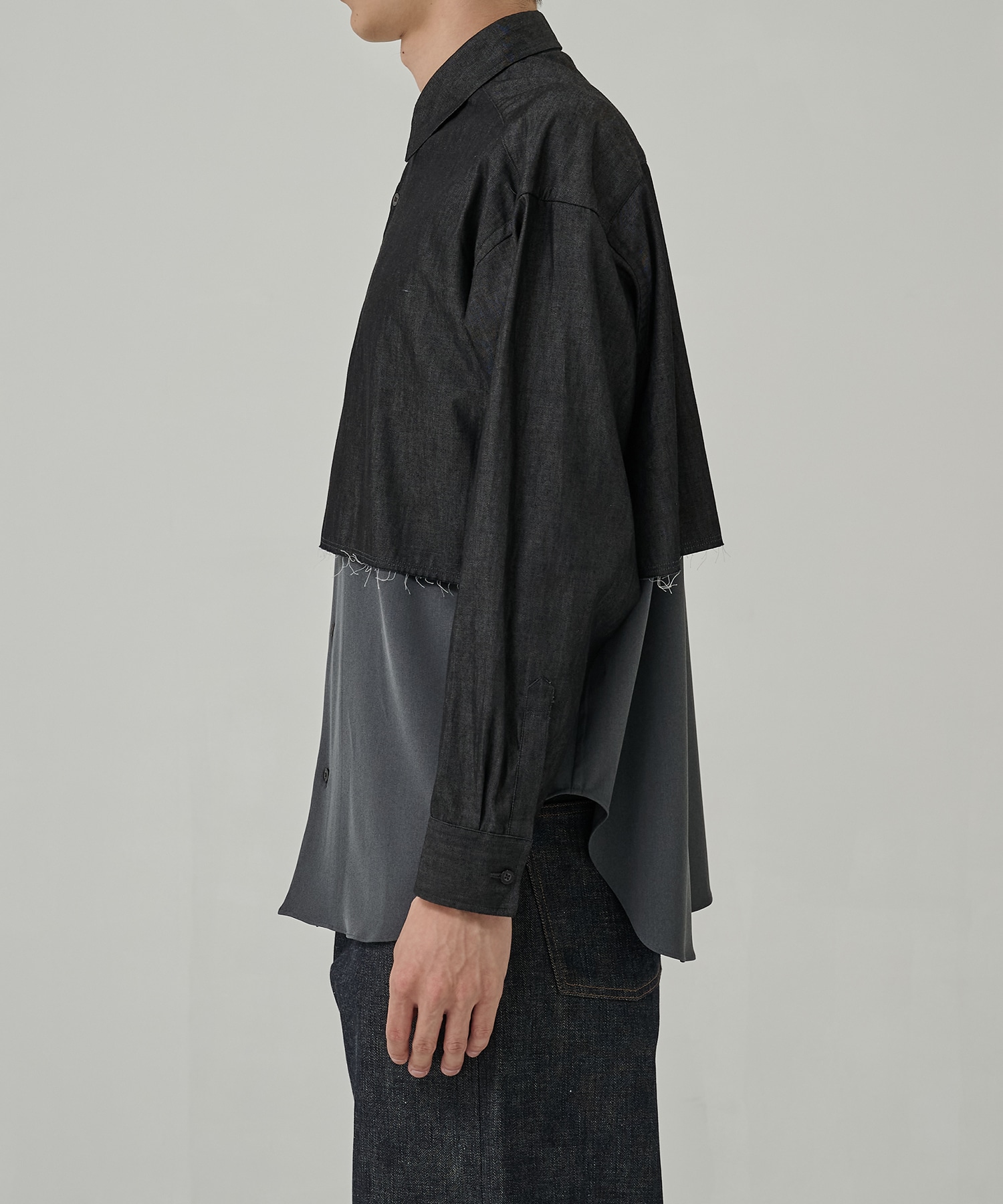 別注 SWITCHING L/S SHIRTS N.HOOLYWOOD
