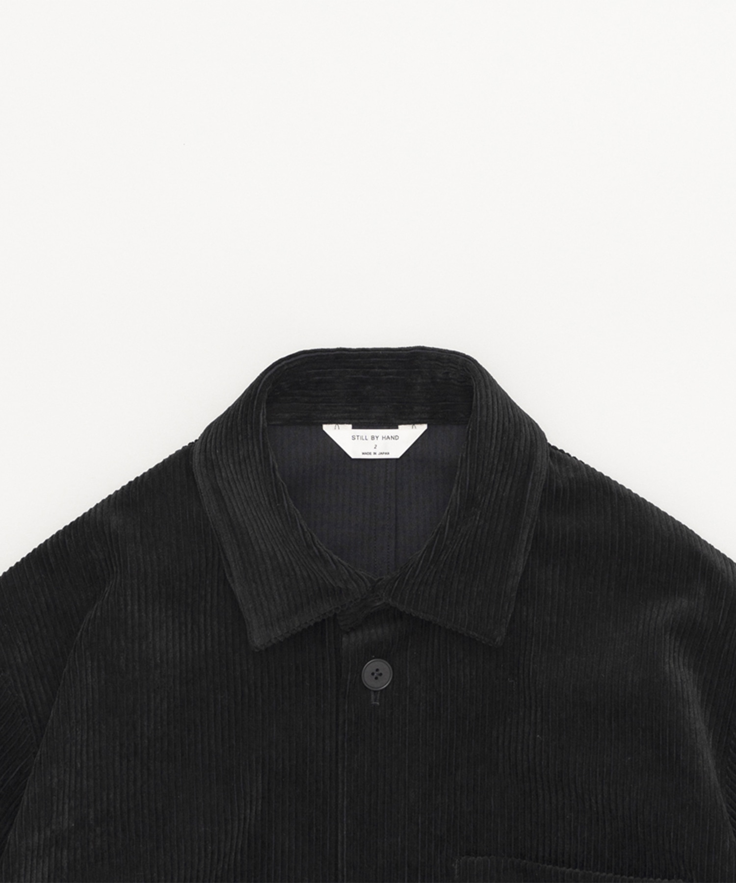 Corduroy shirt jacket STILL BY HAND