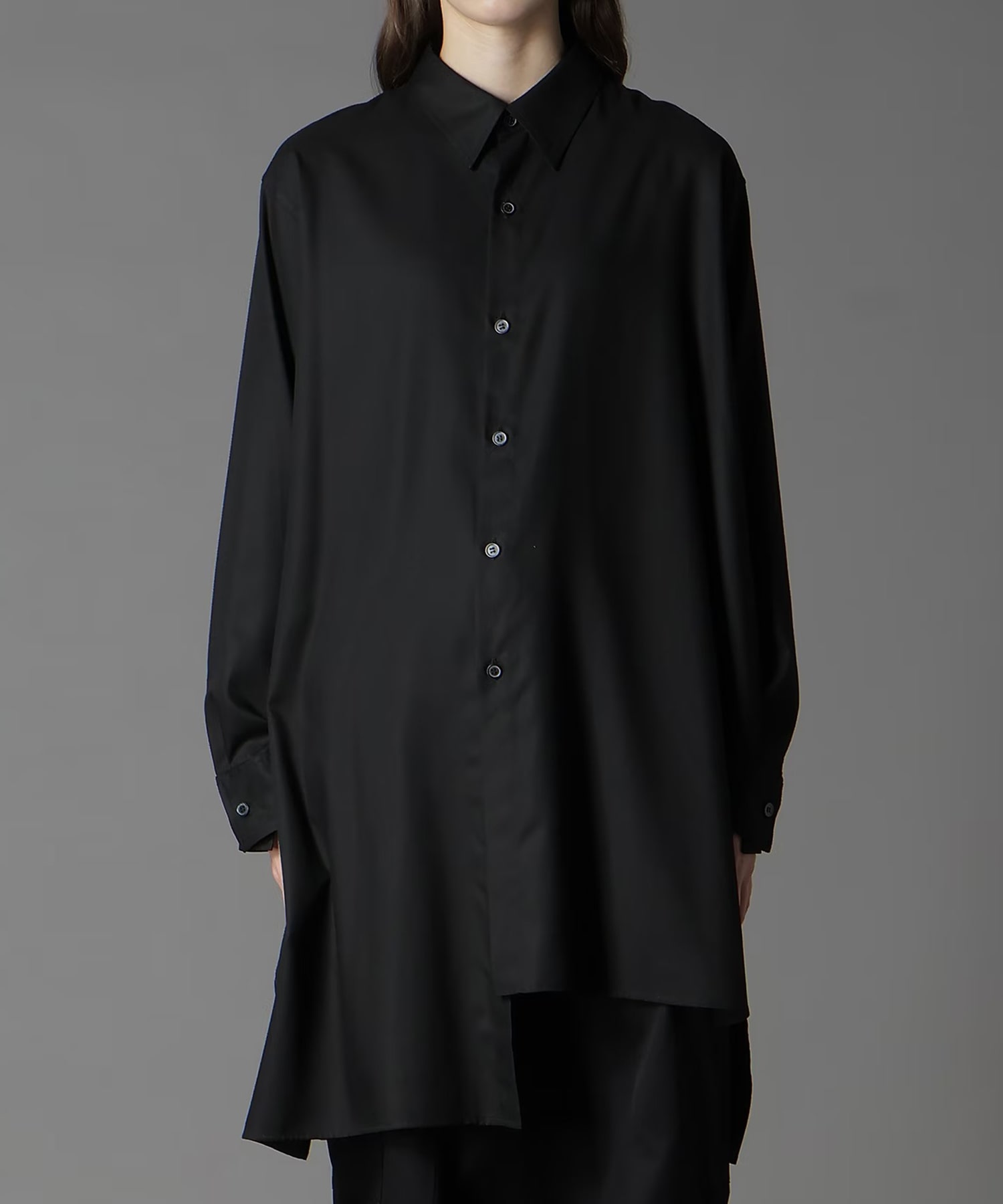 TR VIYELLA ASYMMETERY SHIRT GroundY