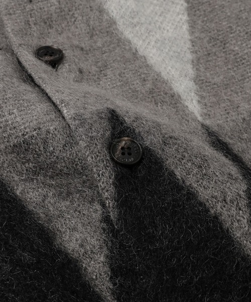 HP-B027-051 TWEED×WOOL KNIT SHIRT COMME des GARCONS HOMME