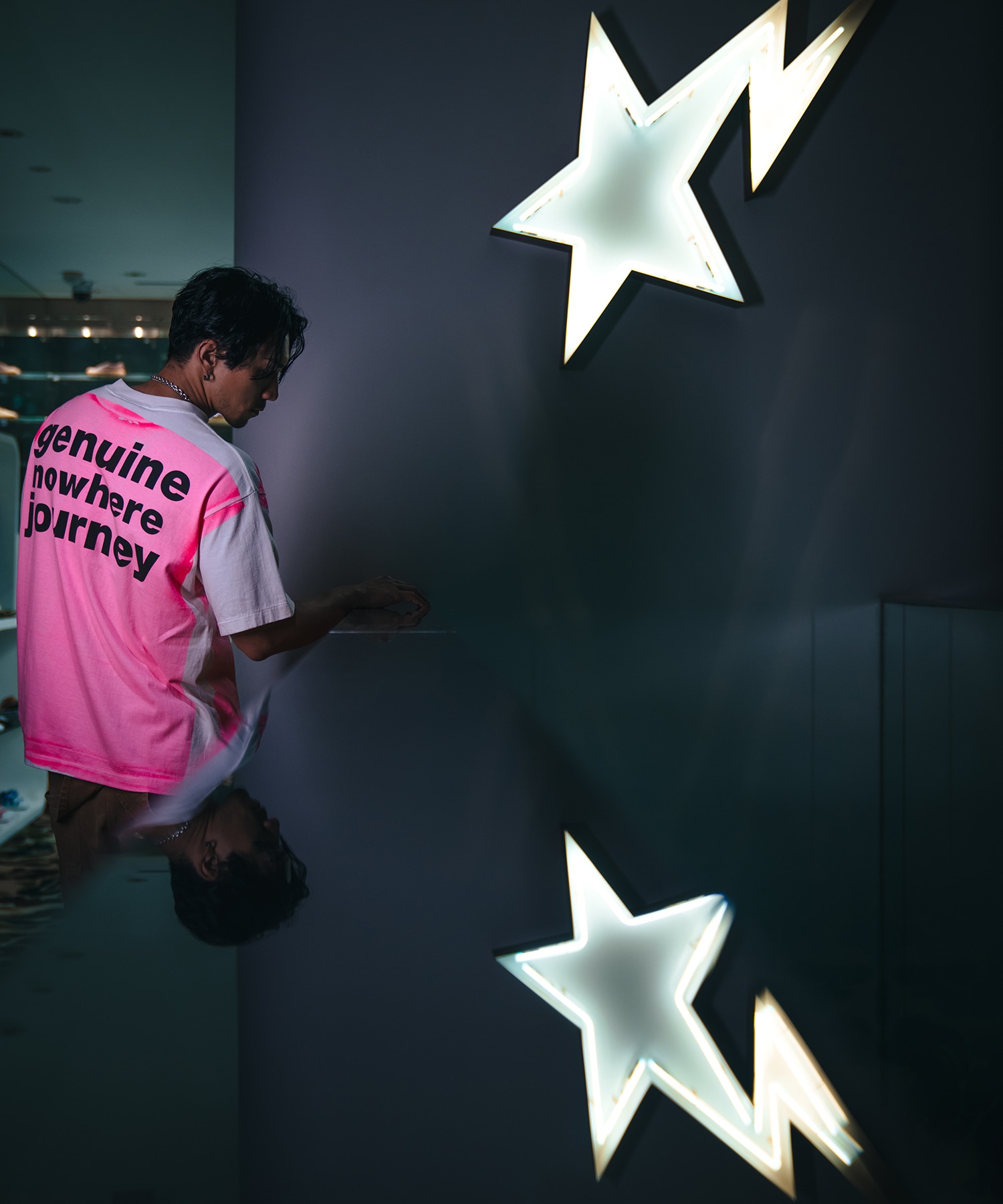 BAPE_SS TEE / HANDPRINT / SM-HR1-0000-C33 SAINT M××××××
