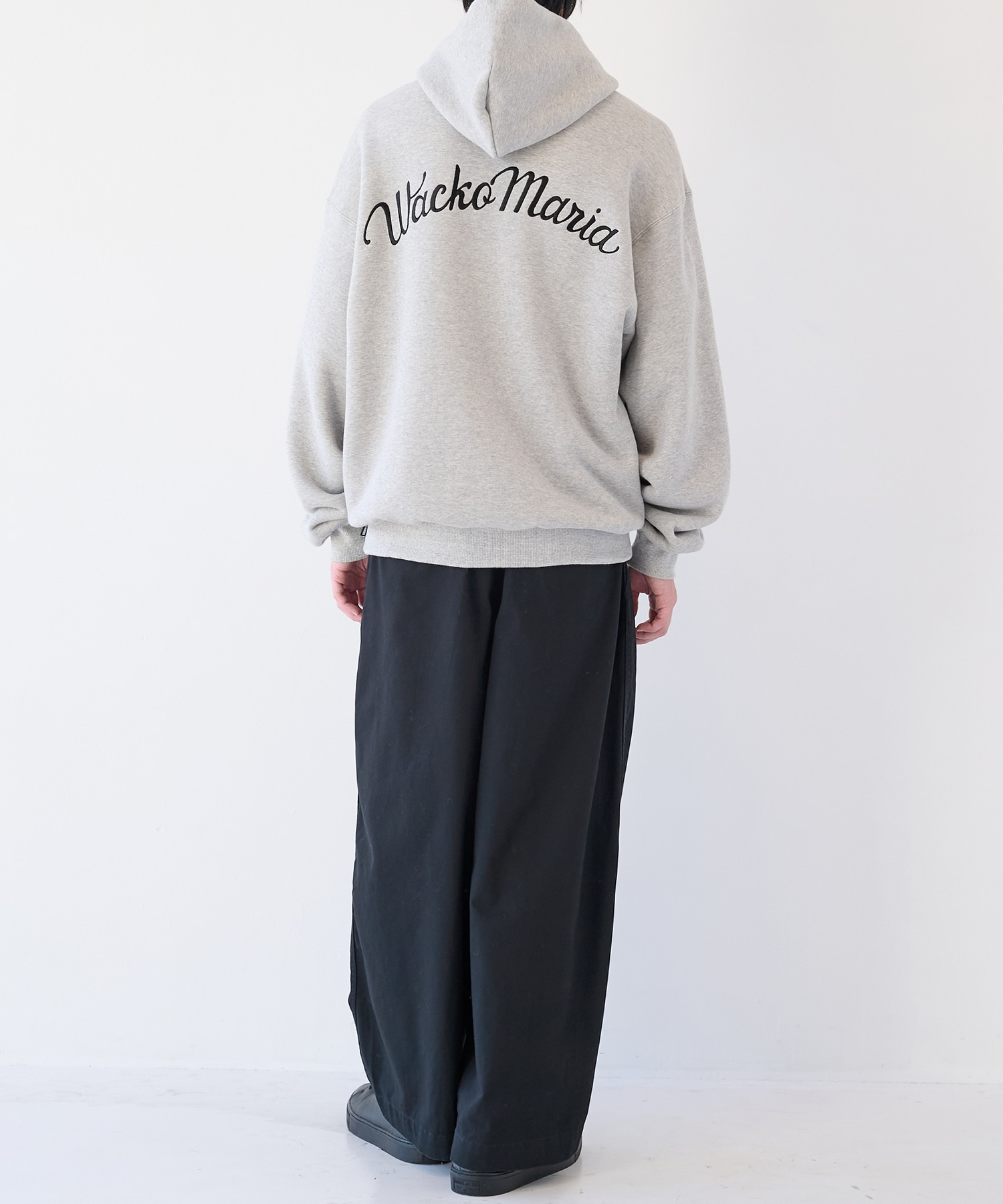 MIDDLE WEIGHT PULLOVER HOODED SWEAT SHIRT ( TYPE-2 ) WACKO MARIA