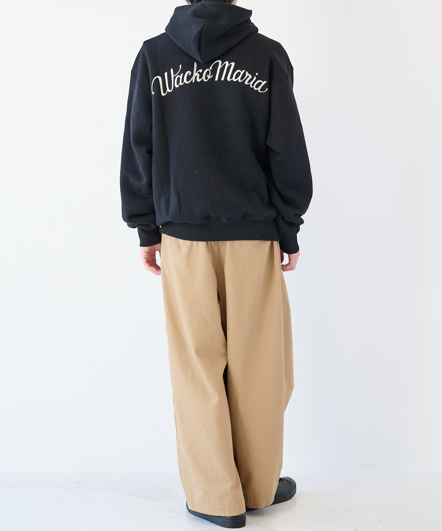 MIDDLE WEIGHT PULLOVER HOODED SWEAT SHIRT ( TYPE-2 ) WACKO MARIA