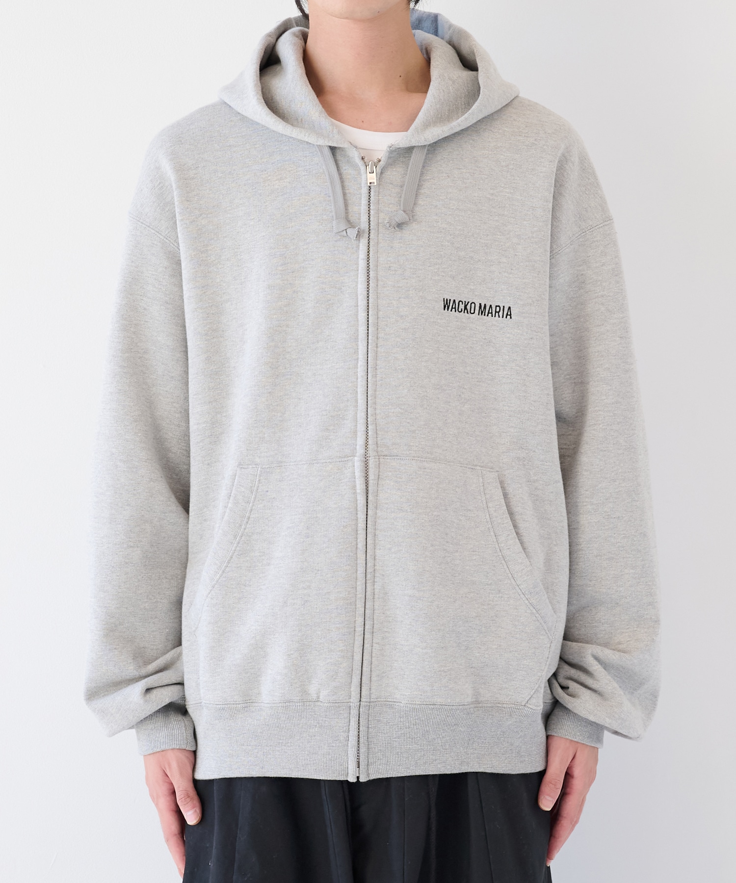 HEAVY WEIGHT FULL ZIP HOODED SWEAT SHIRT WACKO MARIA
