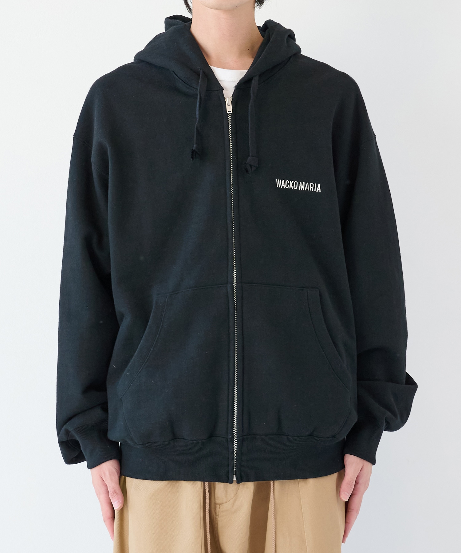 HEAVY WEIGHT FULL ZIP HOODED SWEAT SHIRT WACKO MARIA