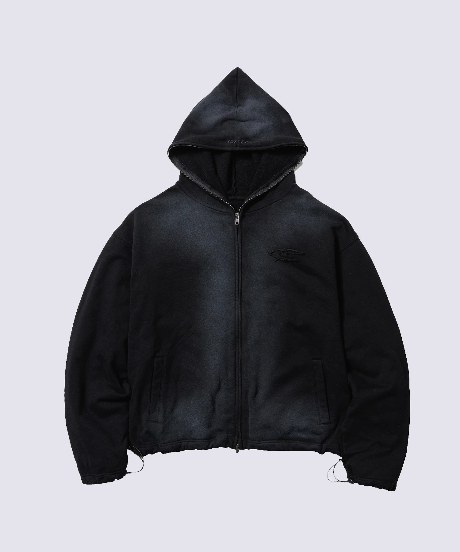 CPG LOGO FADE ZIP HOODIE CPG