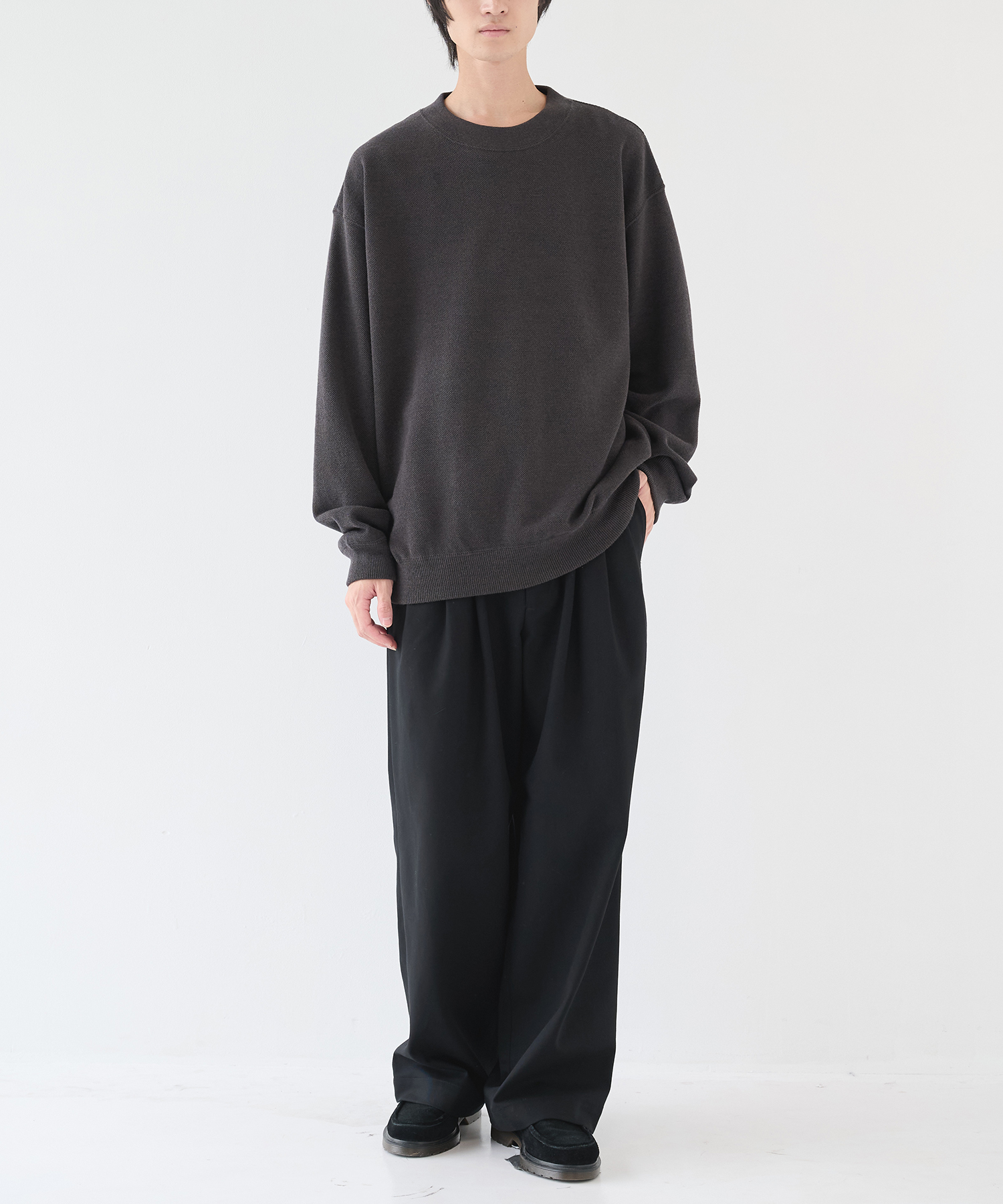 Co/Wo Moss Stitch P/O crepuscule