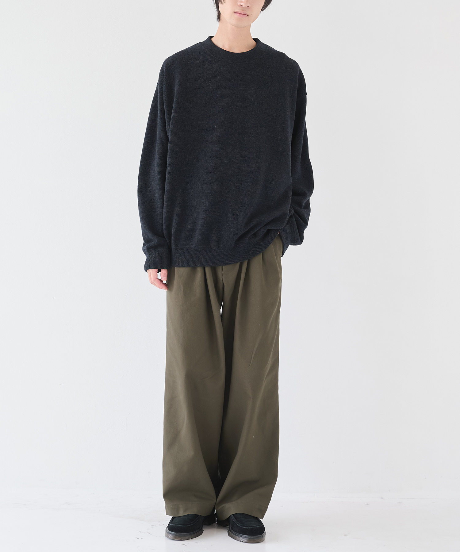 Co/Wo Moss Stitch P/O crepuscule