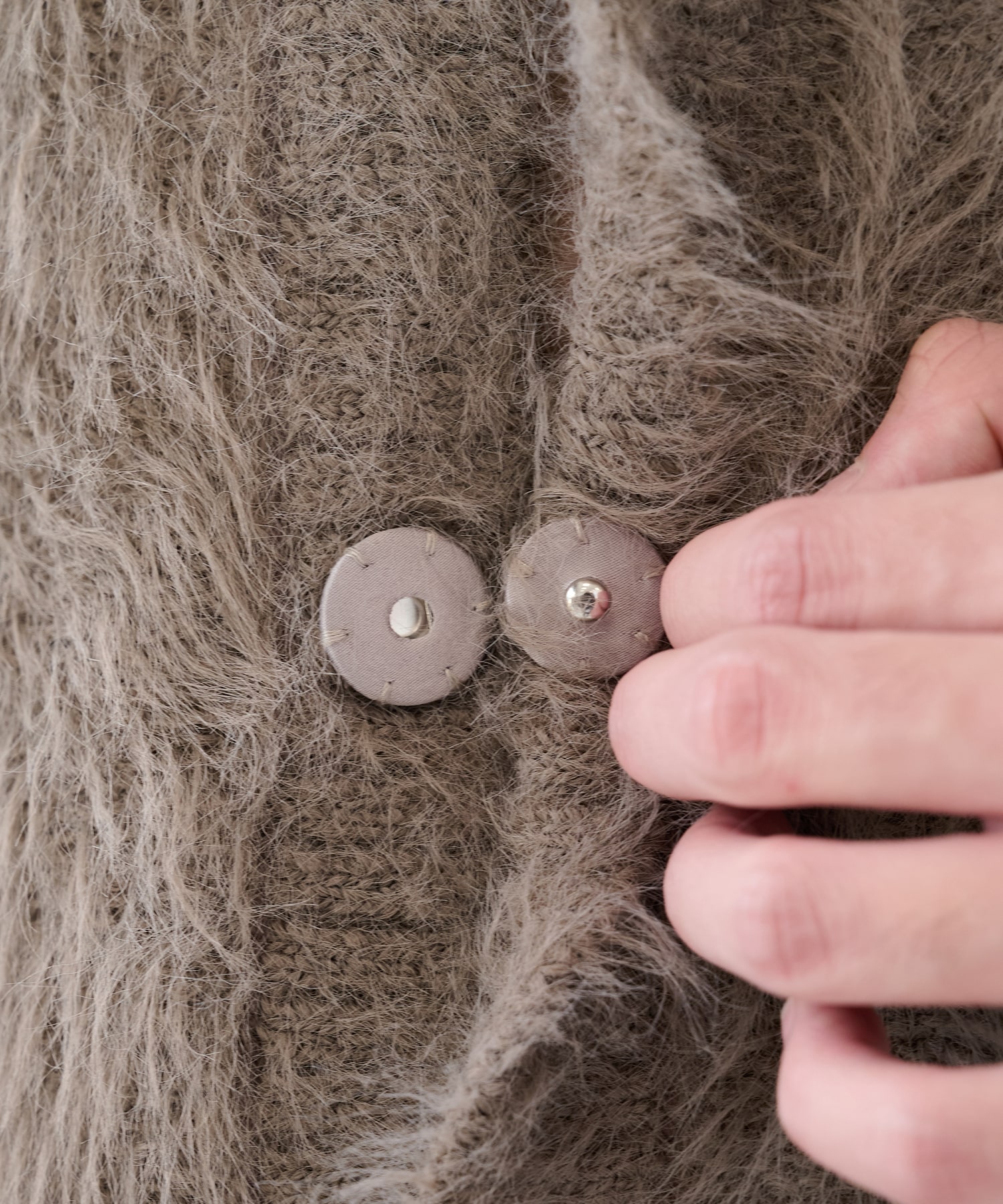 シャギーニットシャツ SHAREEF