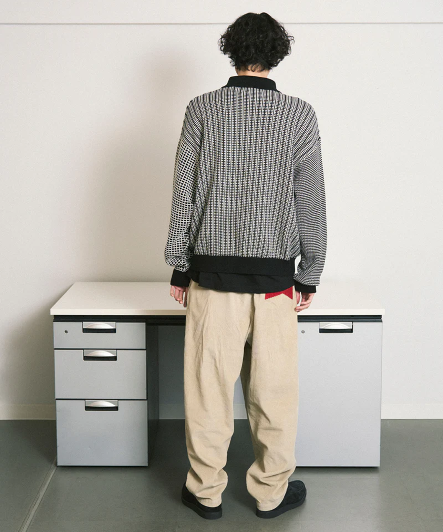 MULTI KNIT SHIRT JACKET PHINGERIN