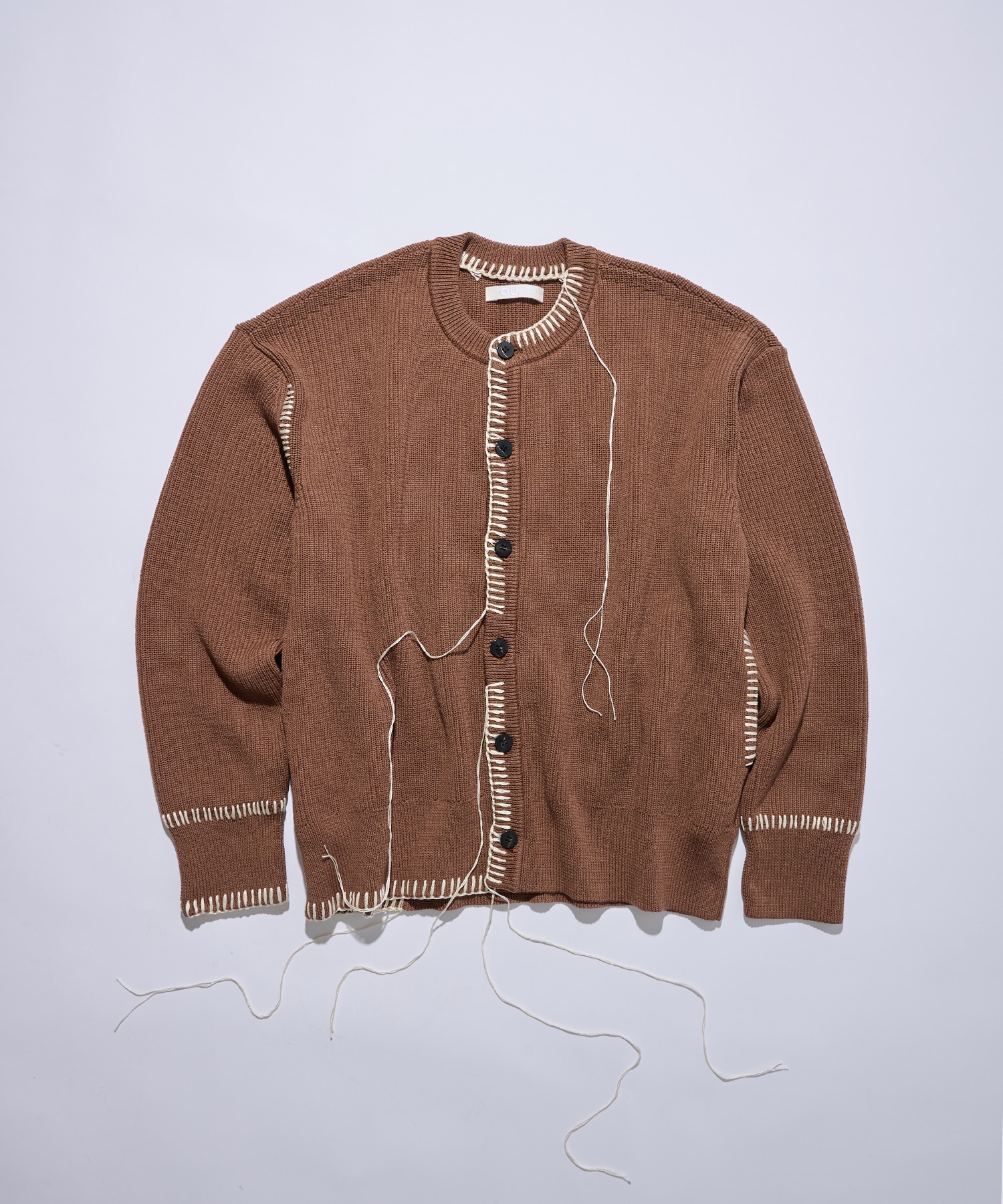 別注OFFICE CREW CARDIGAN OUAT