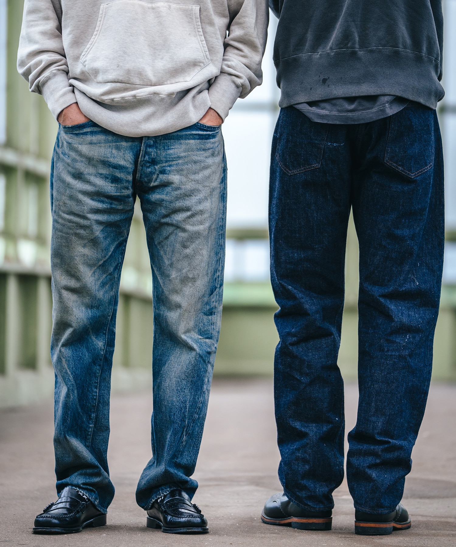 BB_DENIM PNT / 5PKTS DAMAGE / SM-HR1-0000-C60 SAINT M××××××