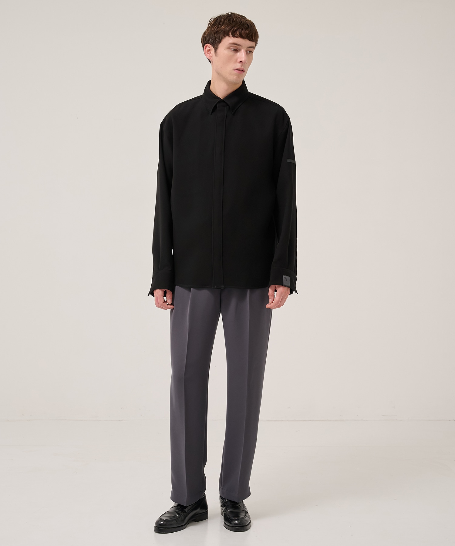 2252-PT06-095 1TUCK PANTS N.HOOLYWOOD