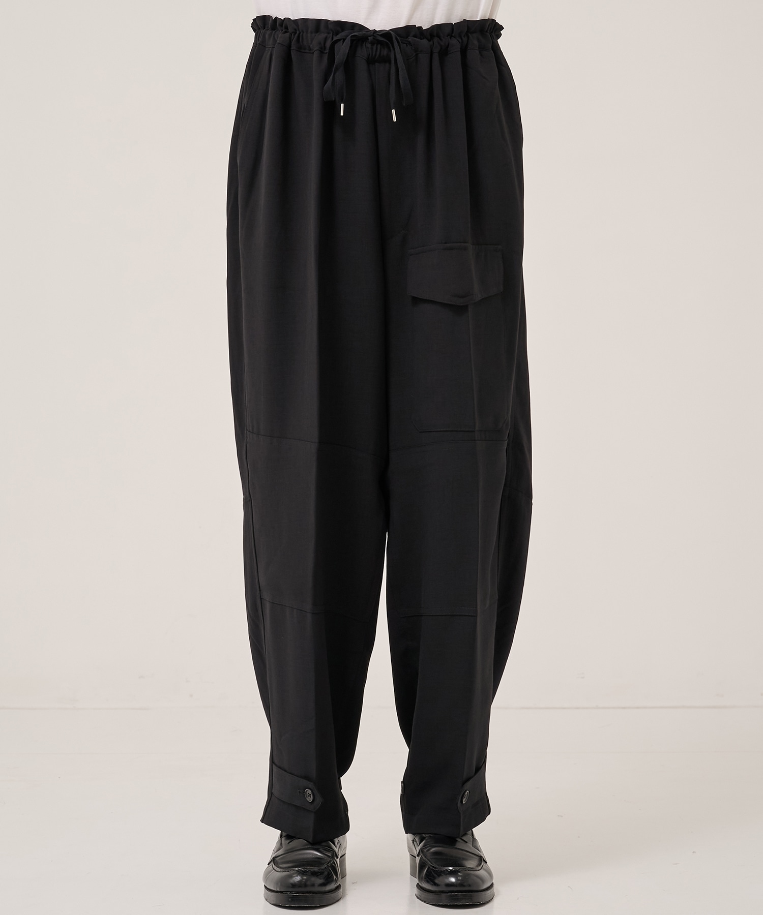 別注 MERANGE TWILL MILITARY DOUGI PANTS RAINMAKER