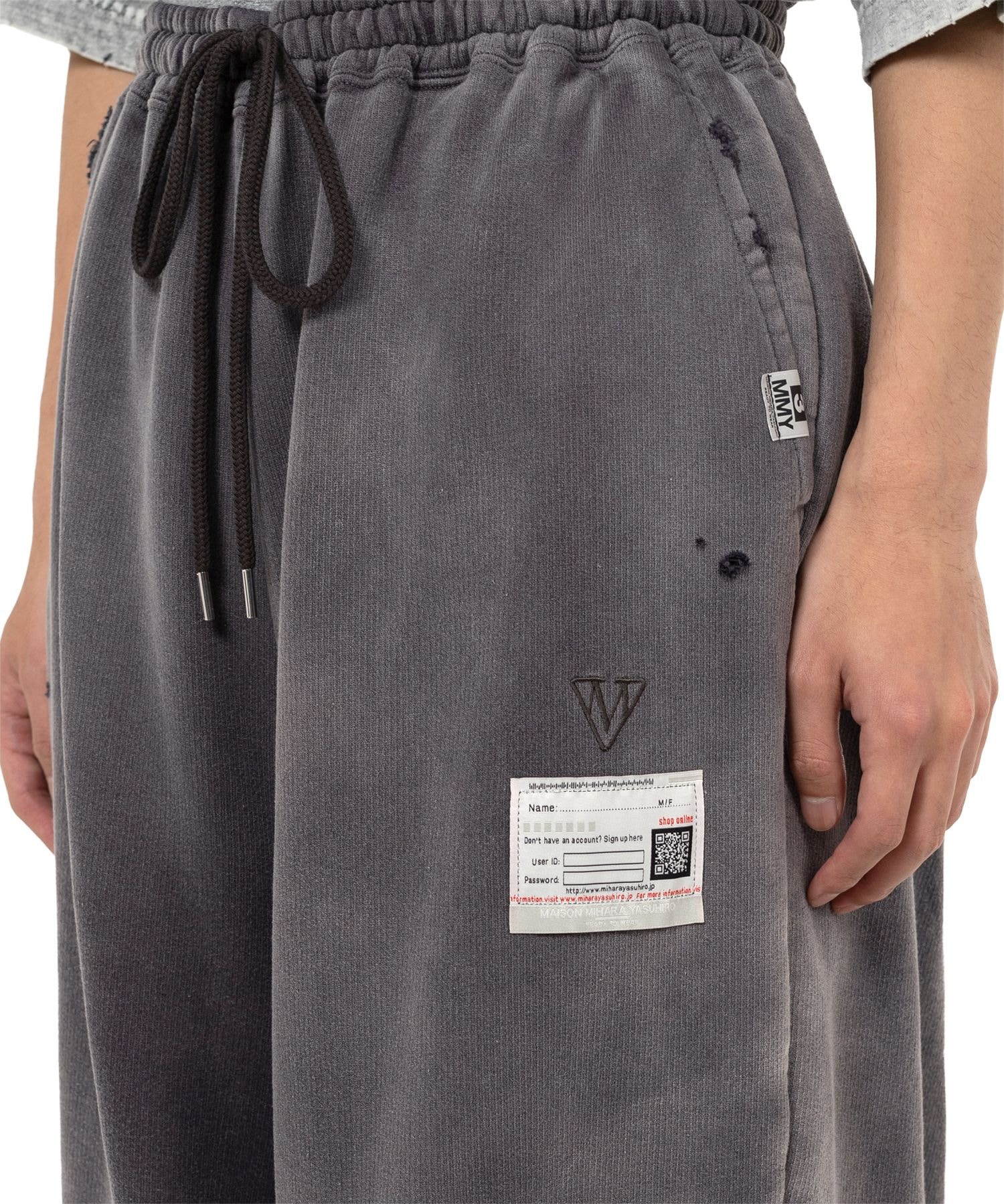 SUN FADED PANTS Maison MIHARA YASUHIRO