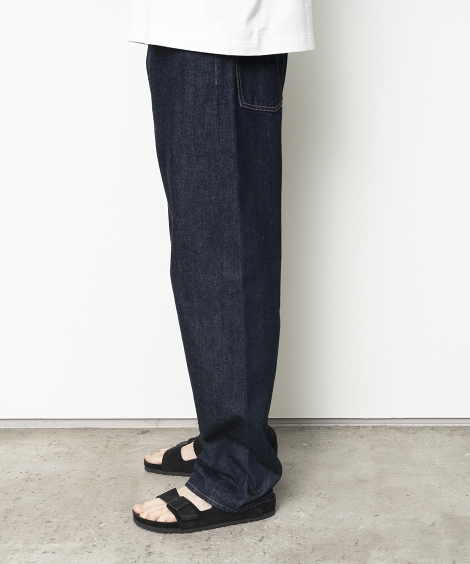 5 pocket denim pants STILL BY HAND