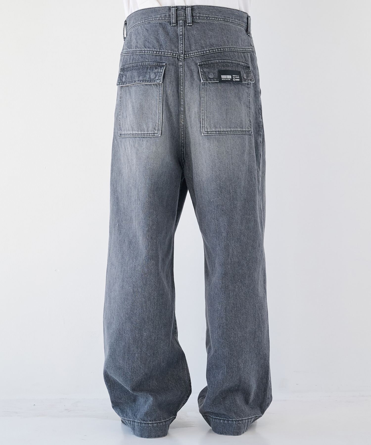 WIDE 3D DENIM SHAREEF