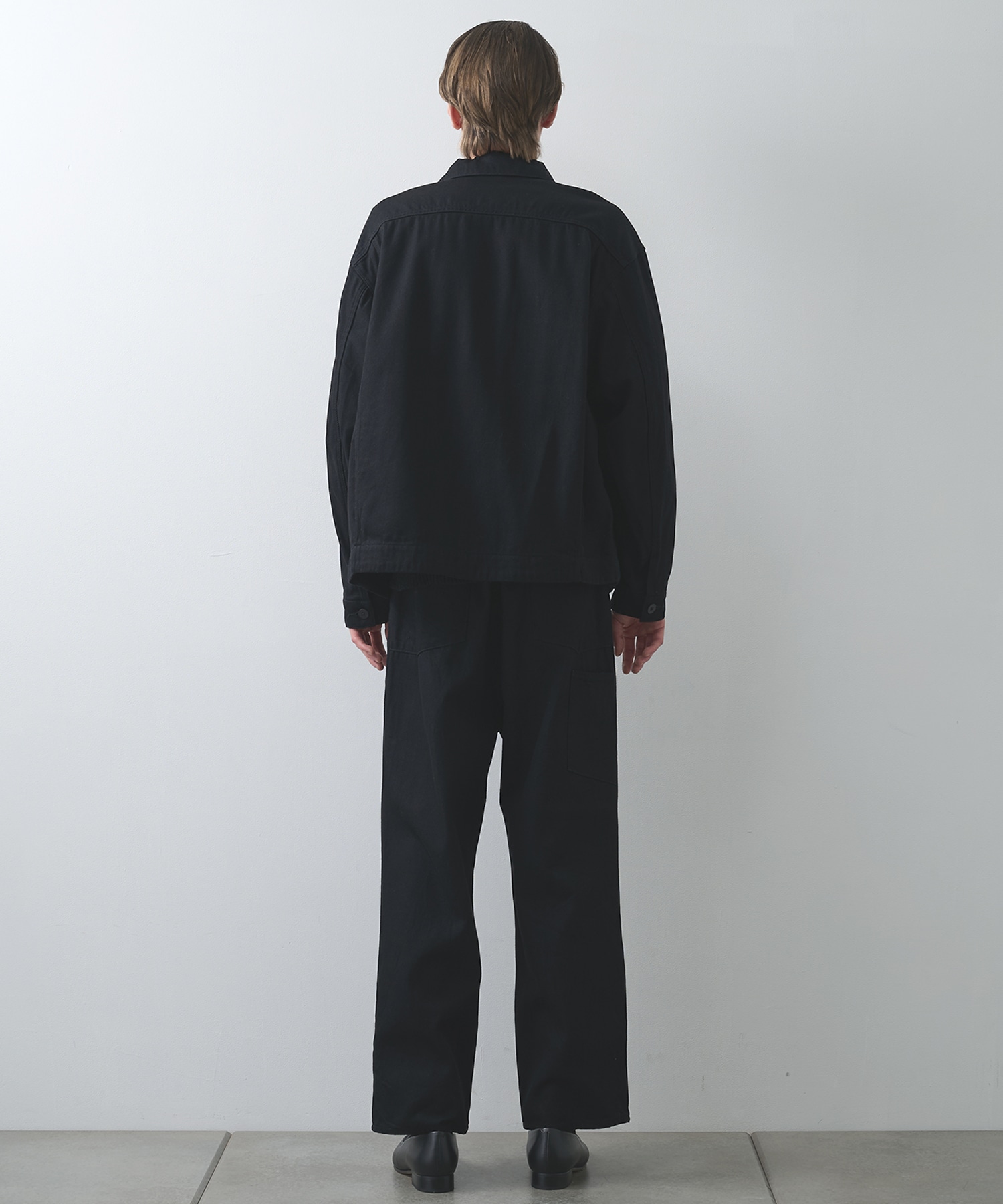 12oz denim 1 tuck pants STILL BY HAND