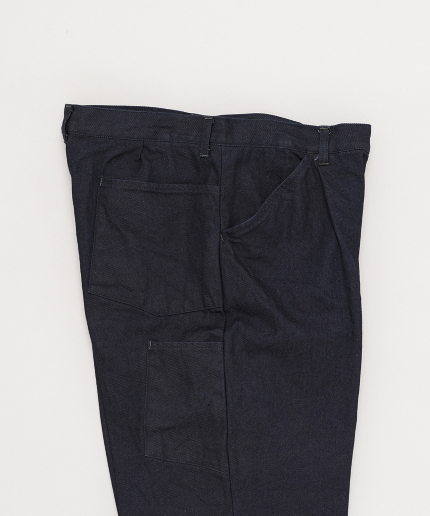 12oz denim 1 tuck pants 