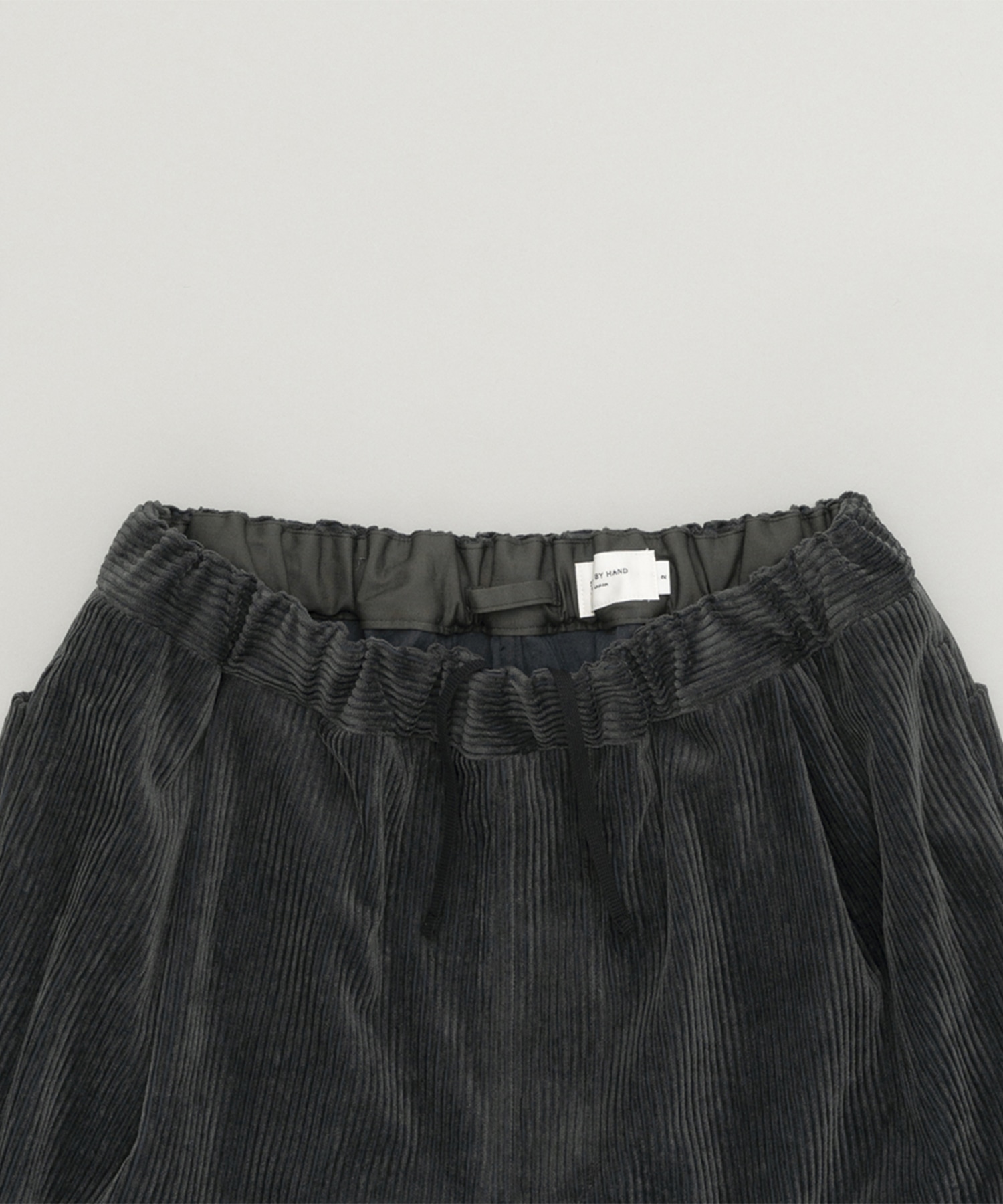 Corduroy easy pants STILL BY HAND