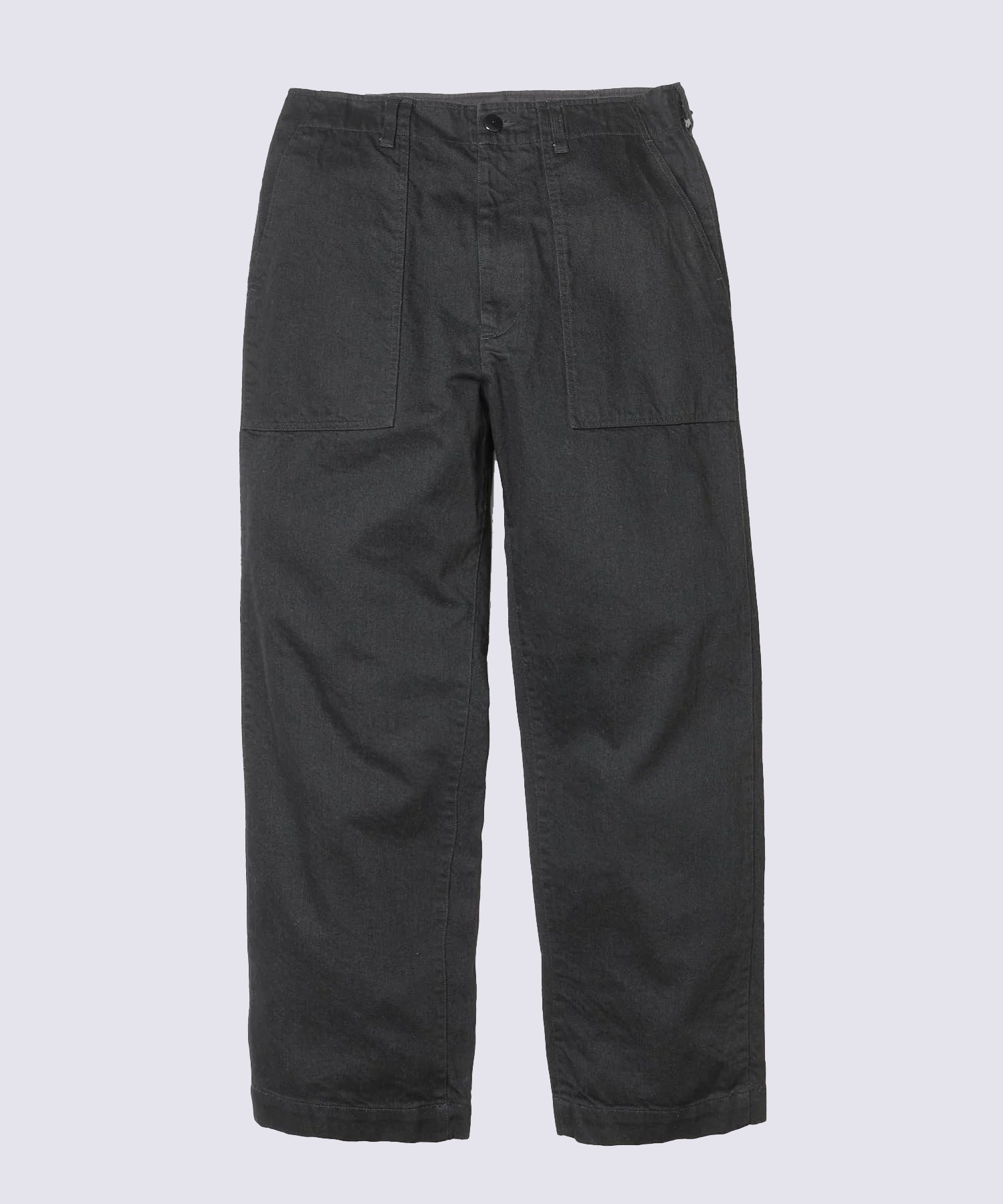 RINSE WASH 12oz CRUNCH DEINIM /UTILITY PANTS MR.OLIVE