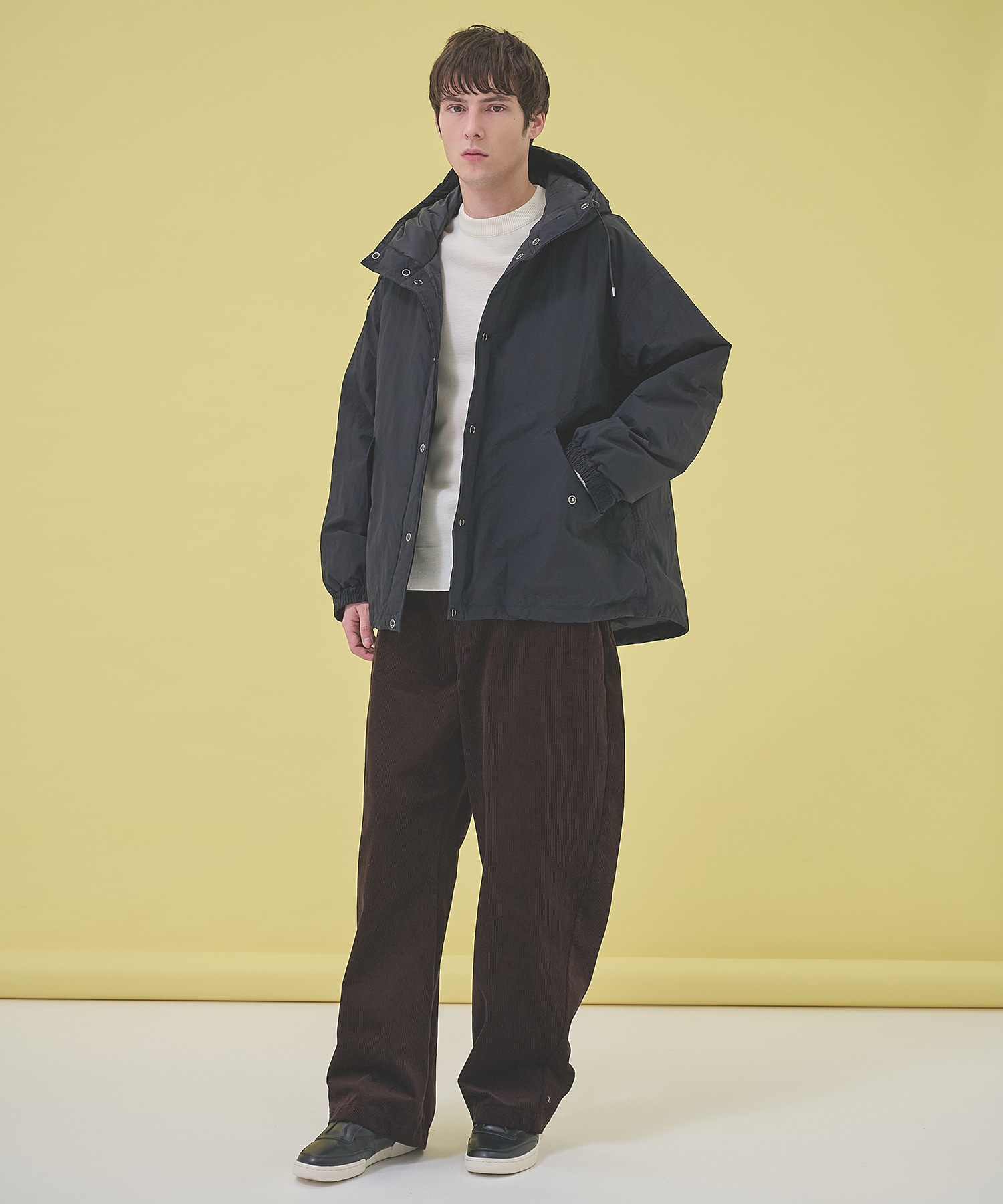 CORDUROY WIDE PANTS STUDIOUS