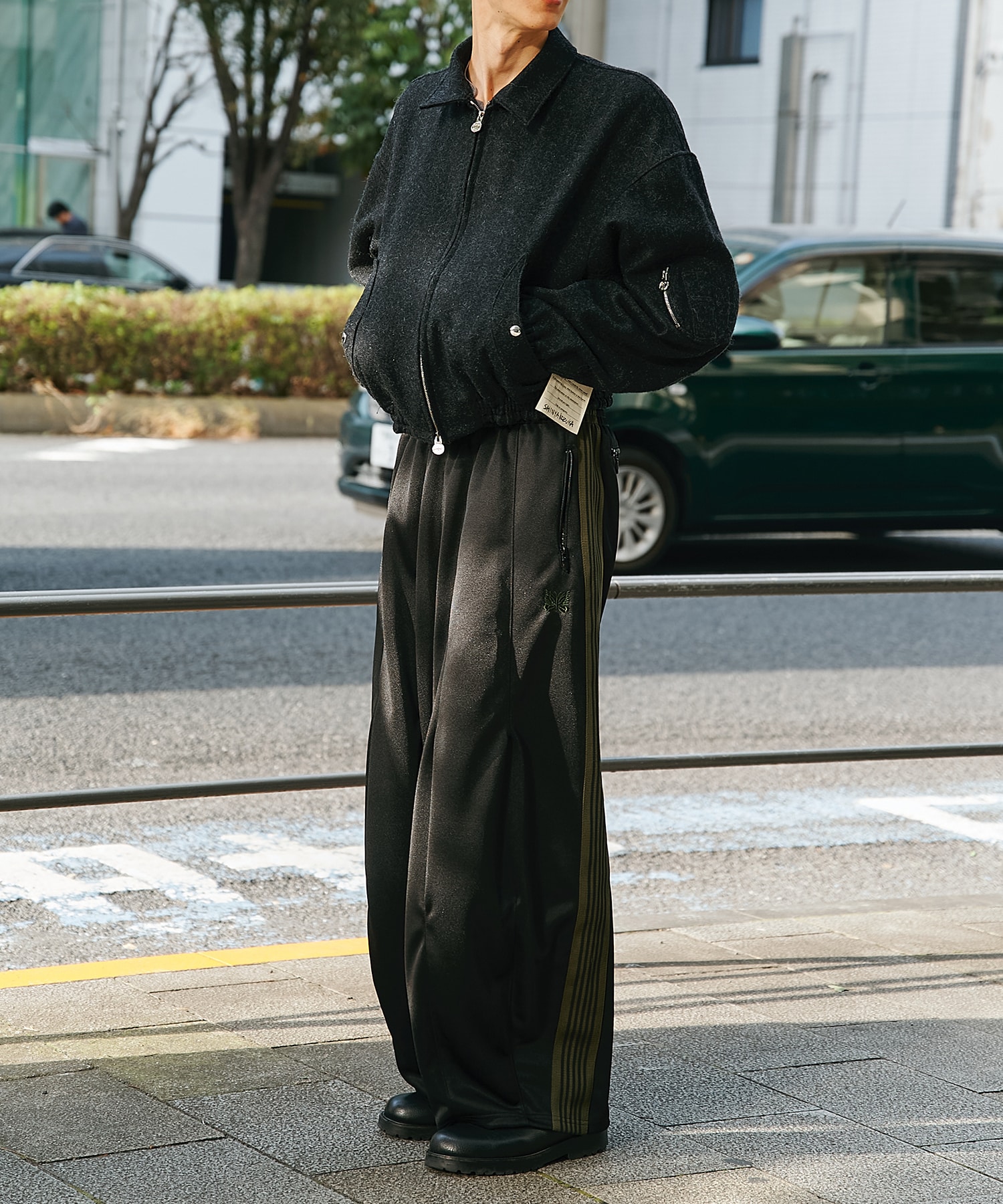 別注 H.D. Track Pant - Poly Smooth NEEDLES