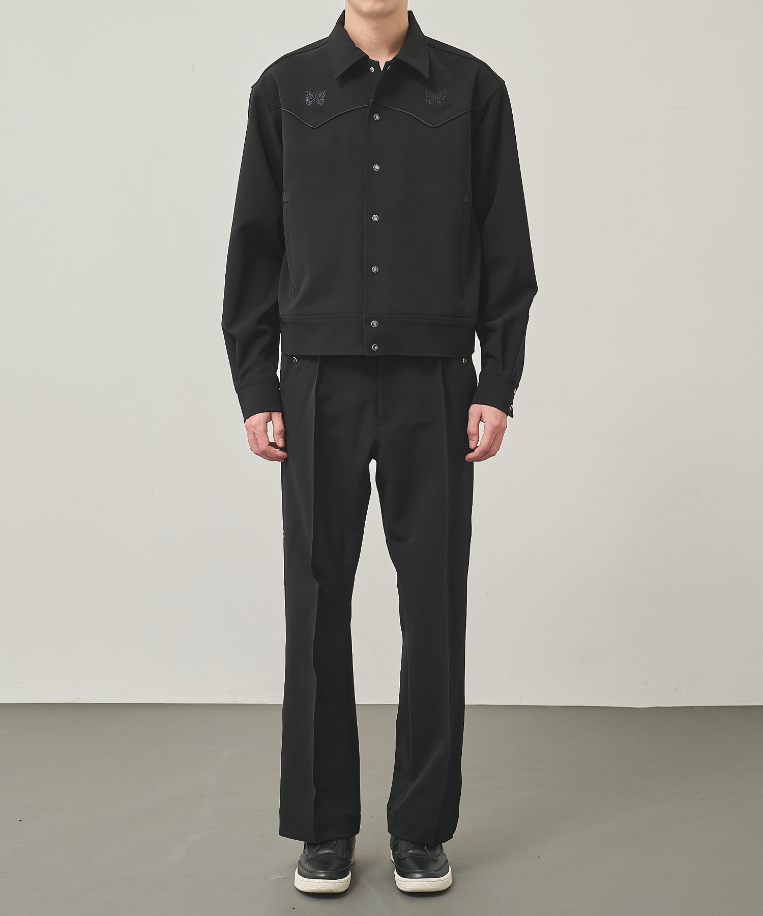 別注 Piping Cowboy Pant - Poly Double Cloth NEEDLES