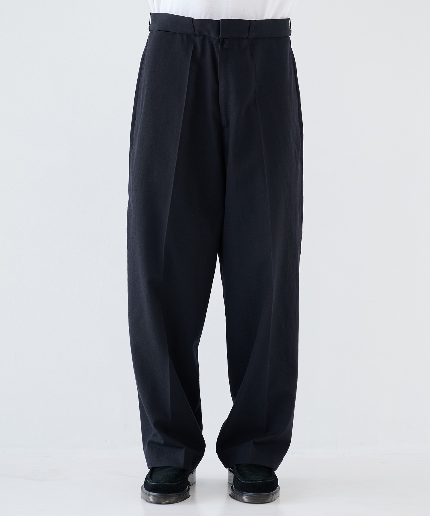 Wool Gabardine Trousers blurhms