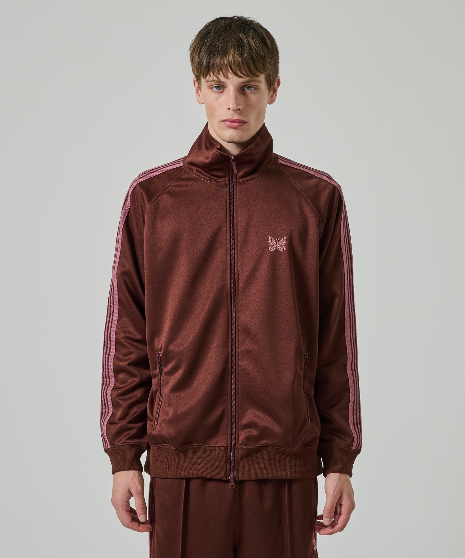 Track Jacket - Poly Smooth NEEDLES