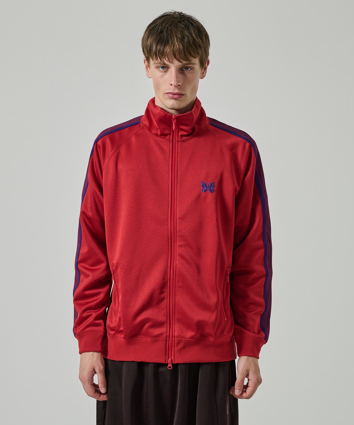 Track Jacket - Poly Smooth NEEDLES