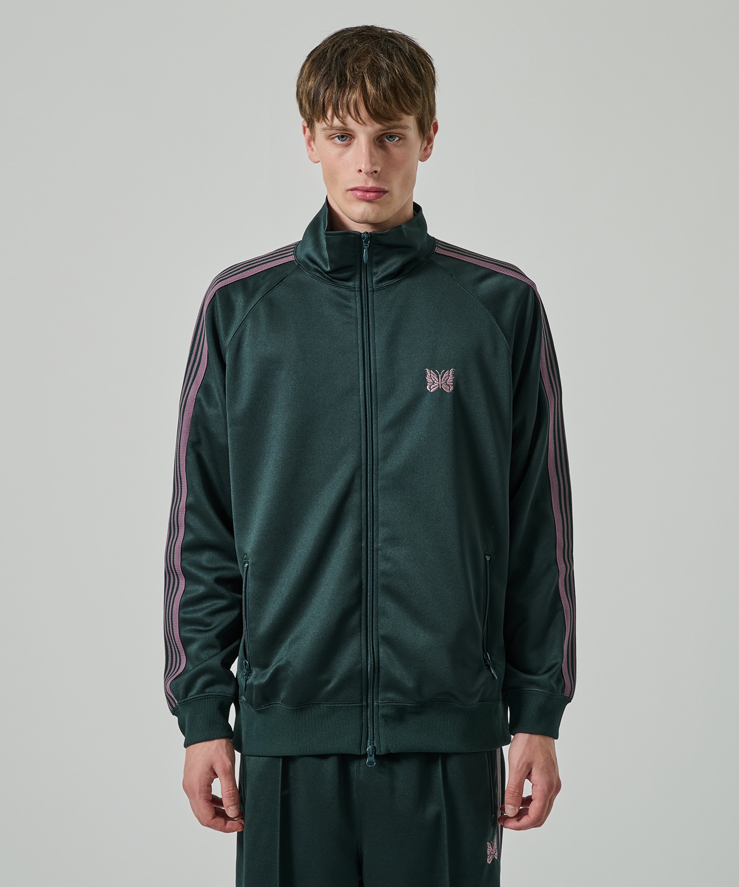 Track Jacket - Poly Smooth NEEDLES