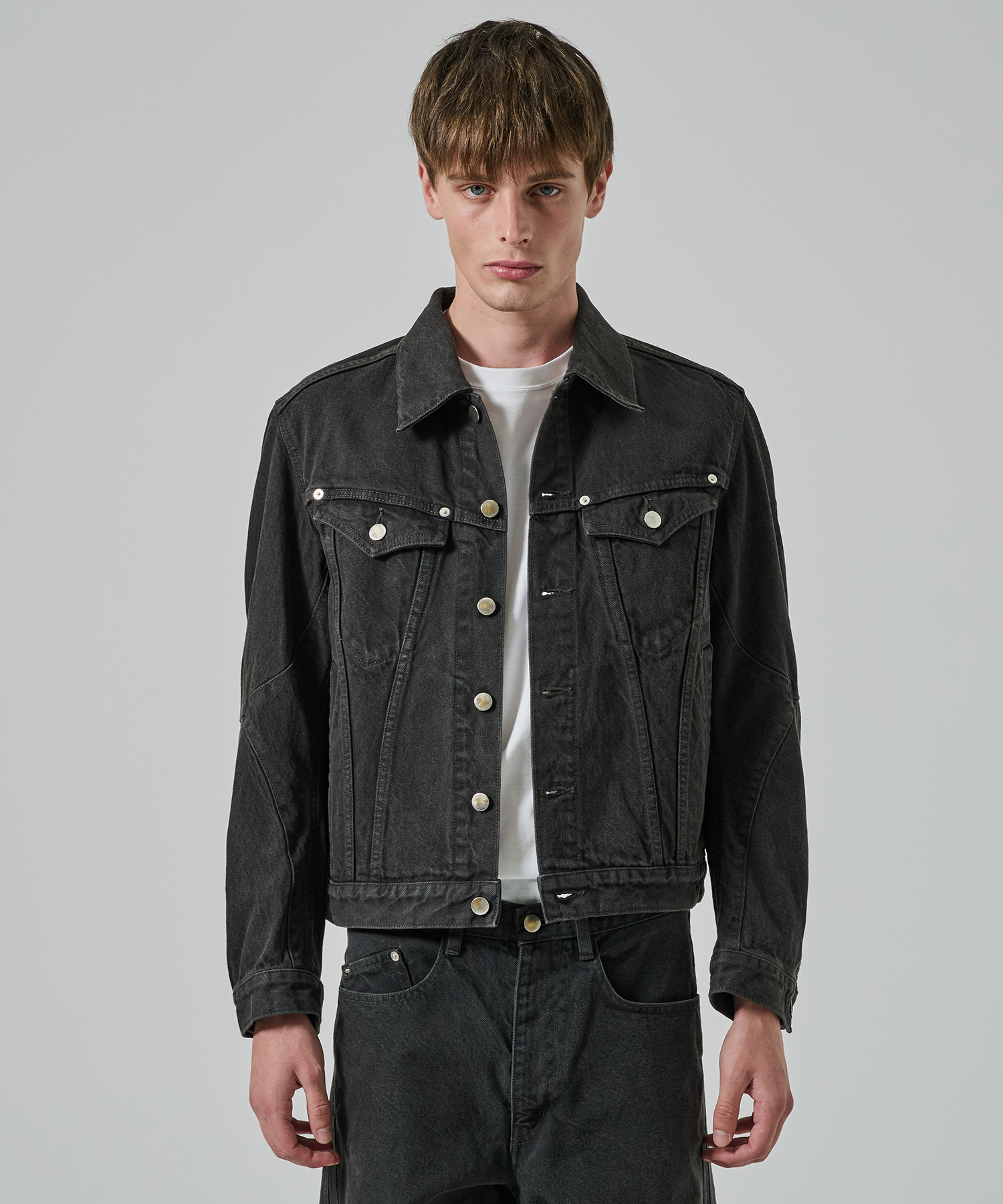 3D TRUCKER JACKET NVRFRGT