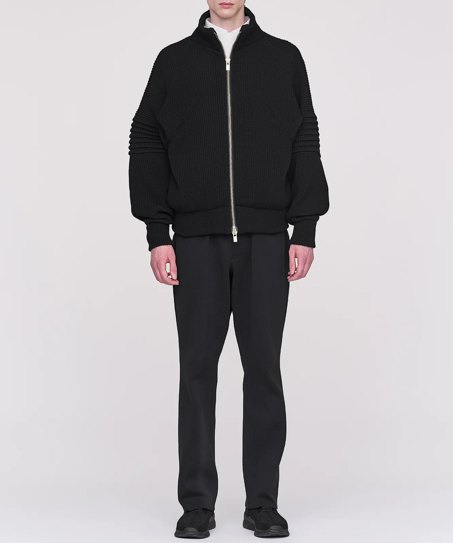 LOW GAUGE HIGHNECK ZIP BLOUSON CFCL